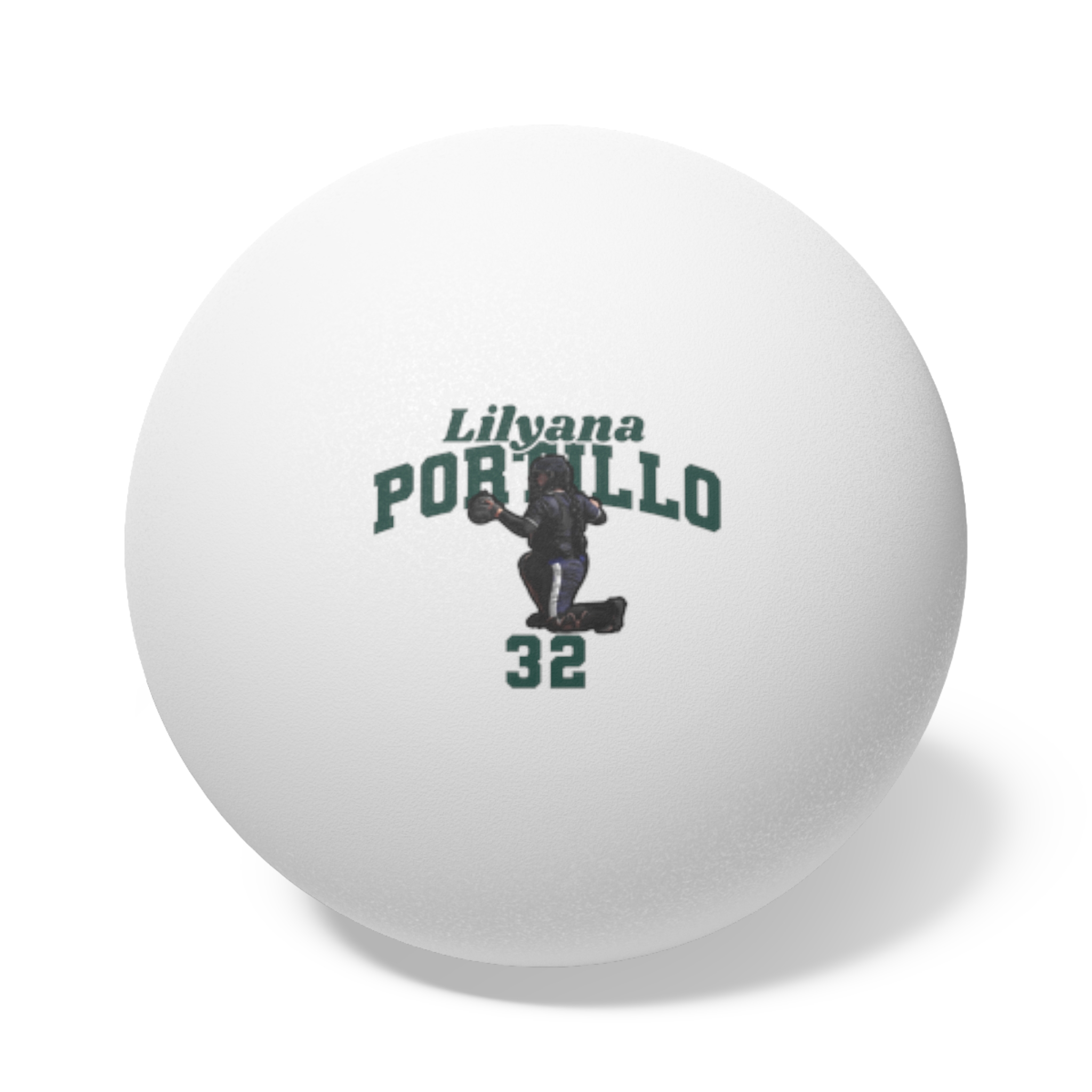 Ping Pong Balls, 6 pcs — character_signature_arch in White