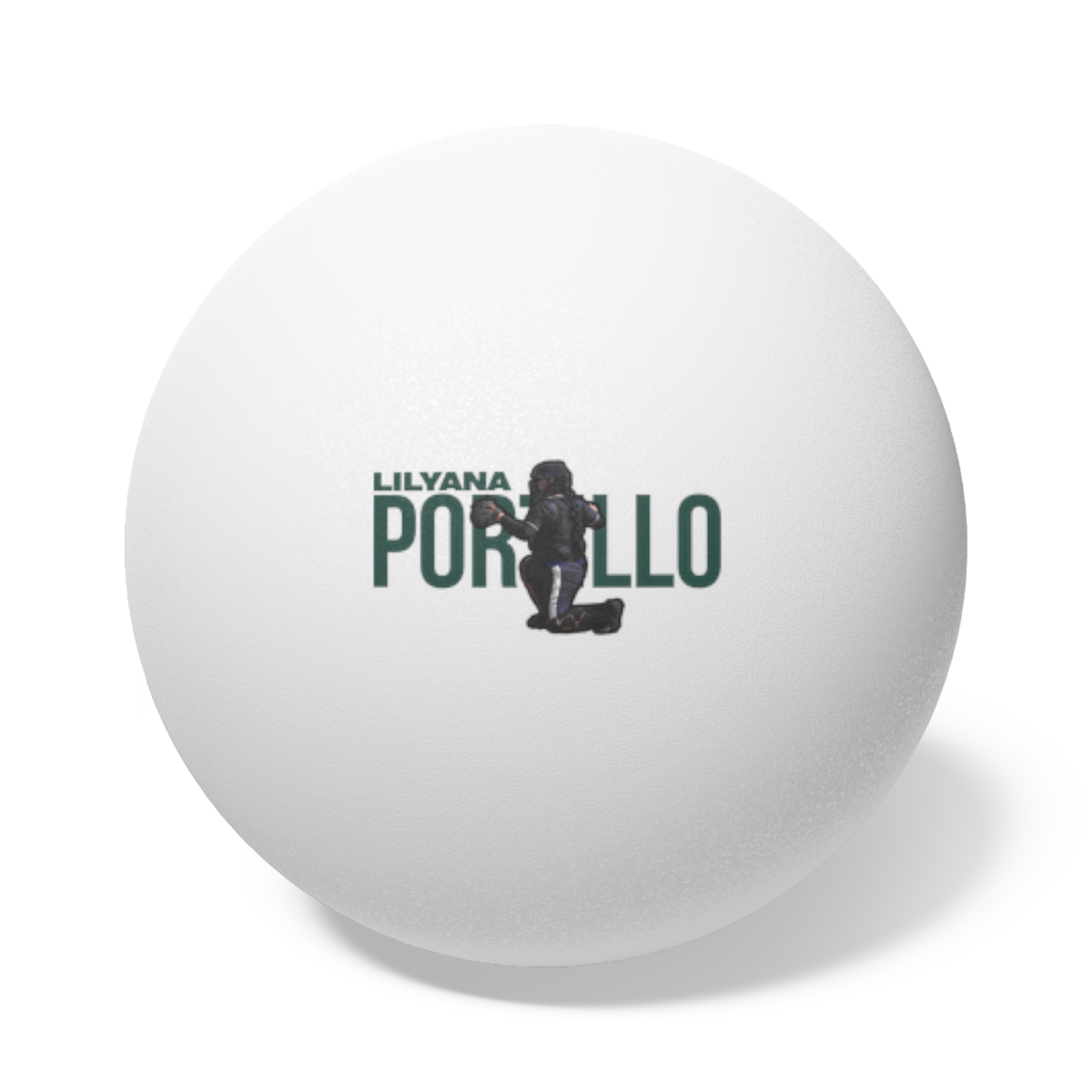 Ping Pong Balls, 6 pcs — character_player_name in White