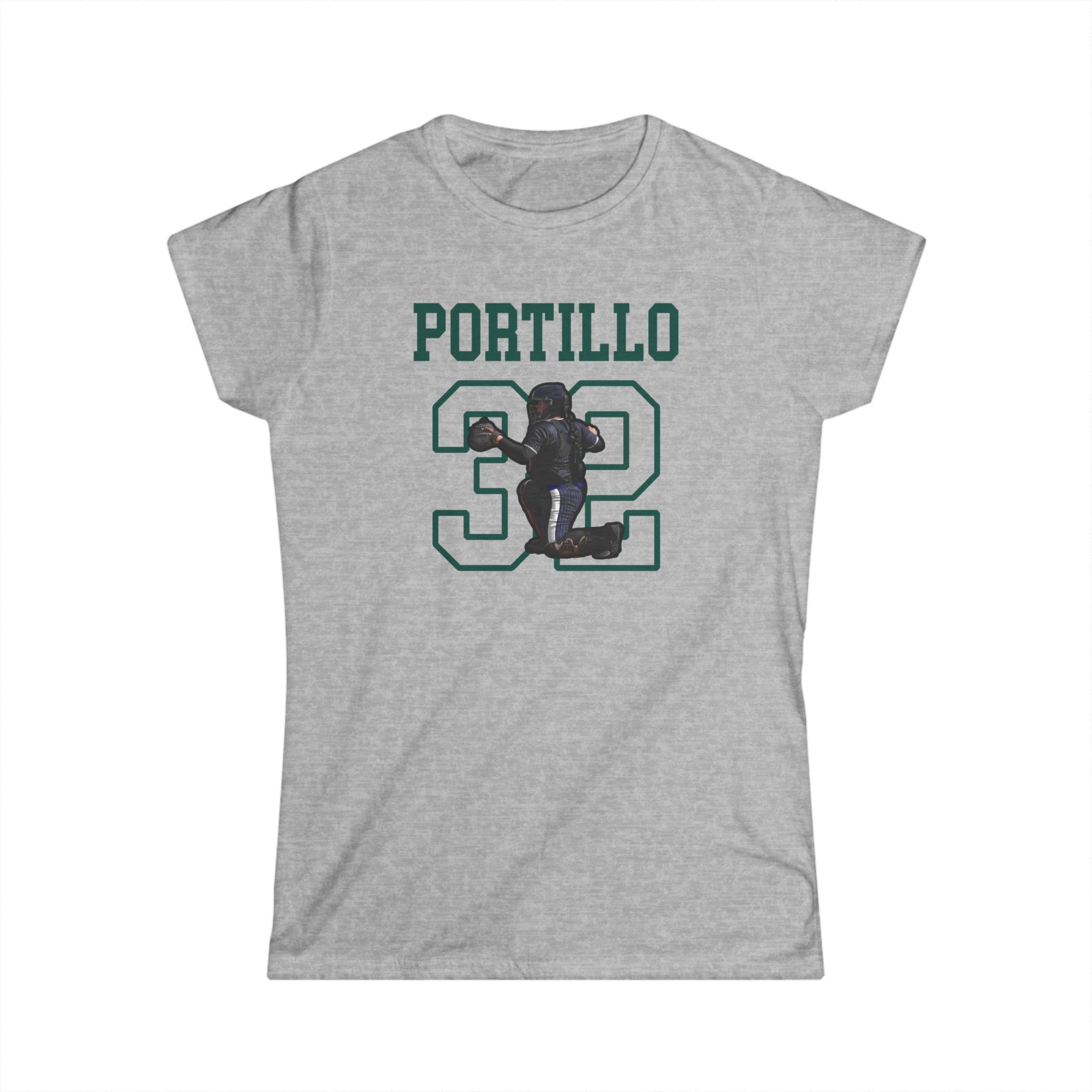 Women's Softstyle Tee — character_shirsey in Grey