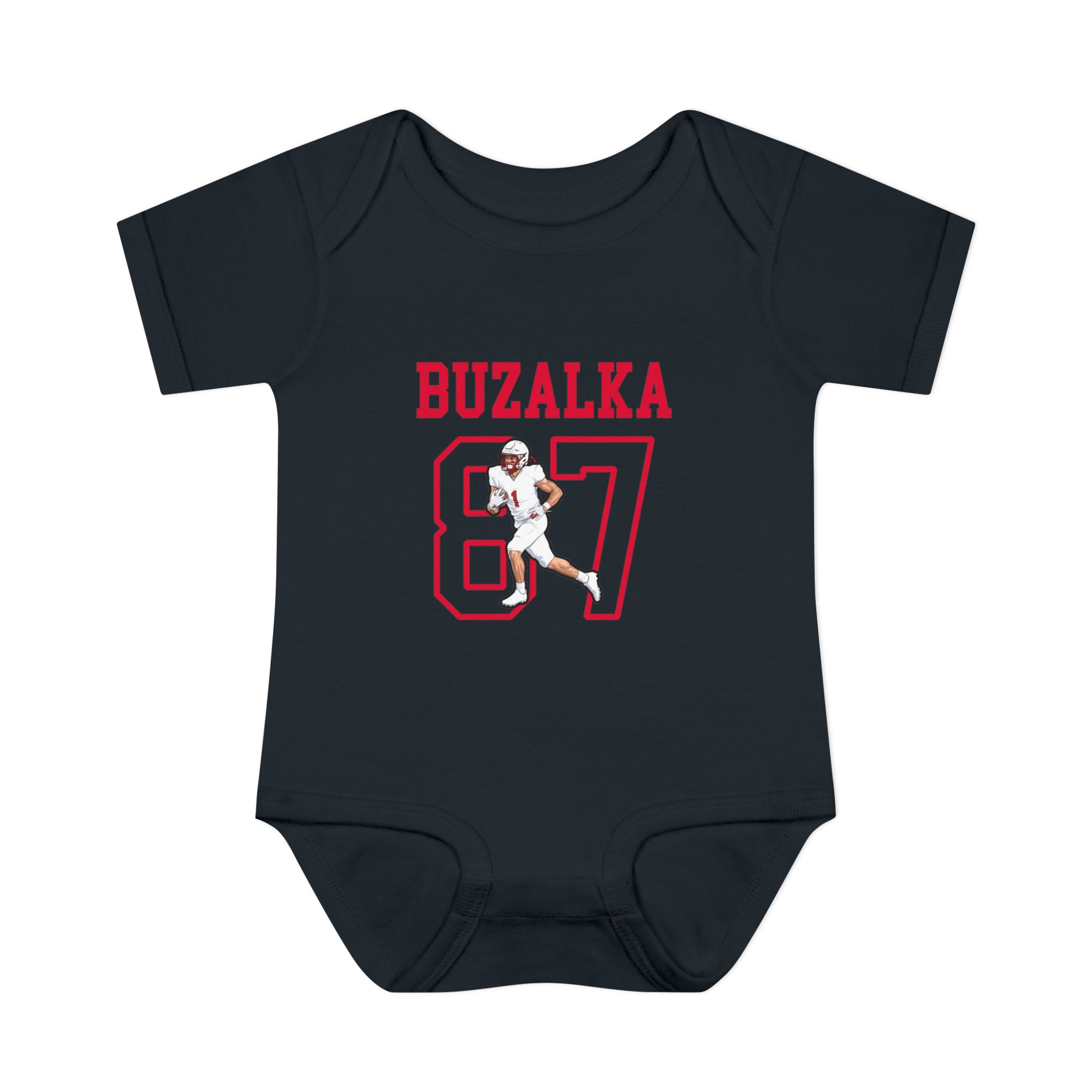 Baby Onesie — character_shirsey in Black
