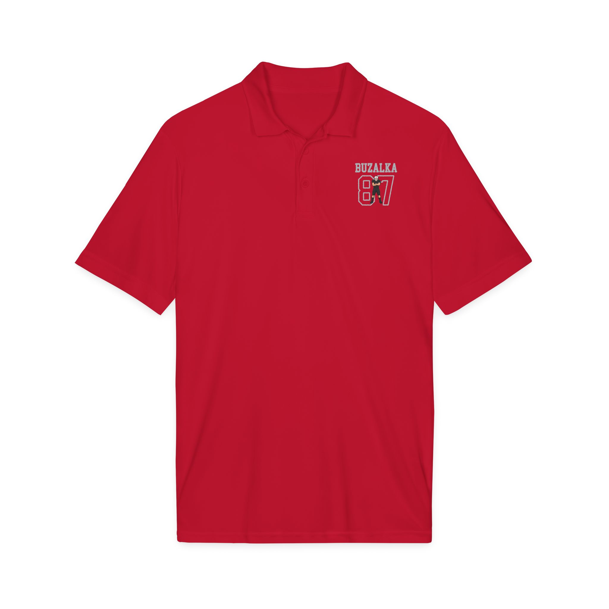 Polo — character_shirsey in Red