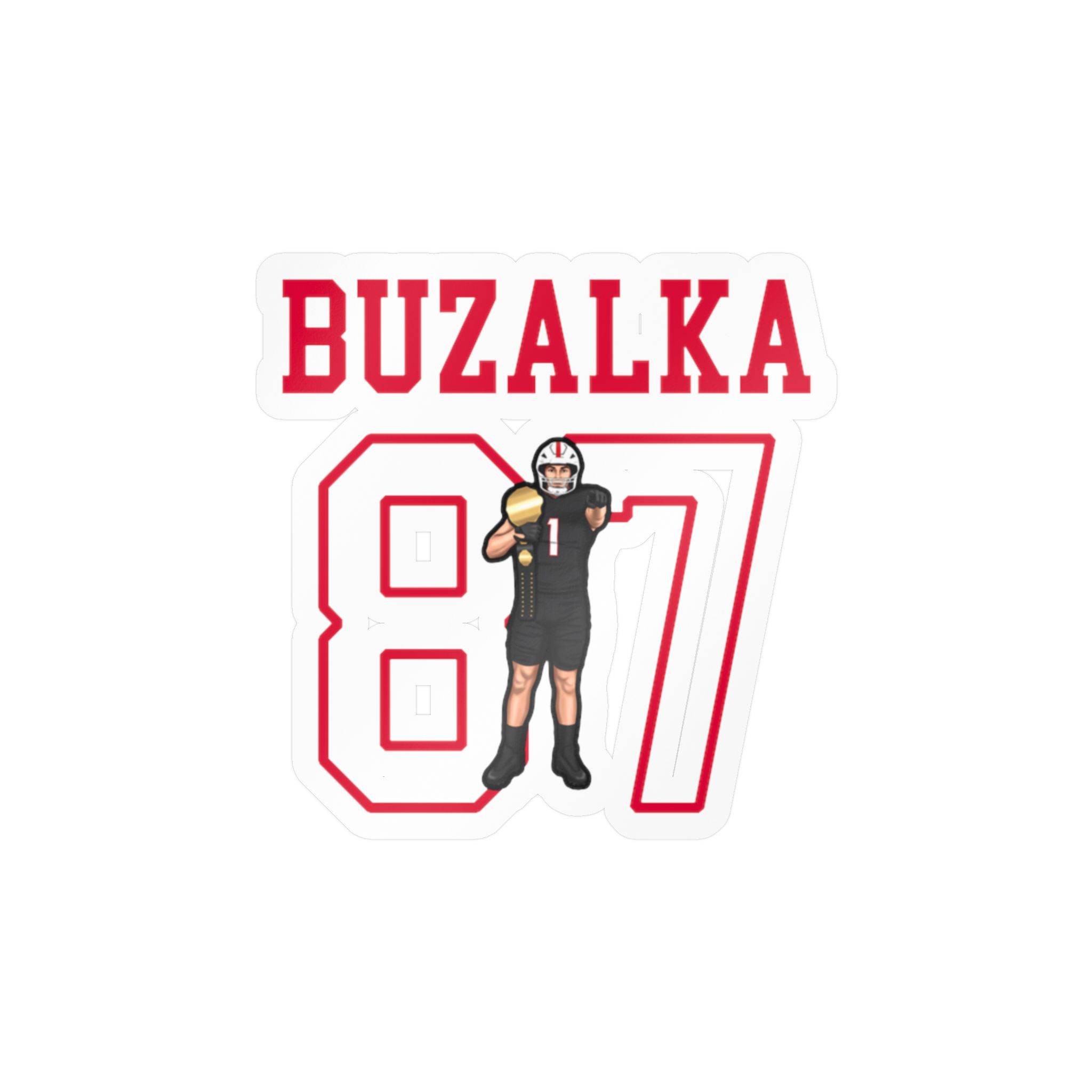 Vinyl Sticker — character_shirsey in Classic