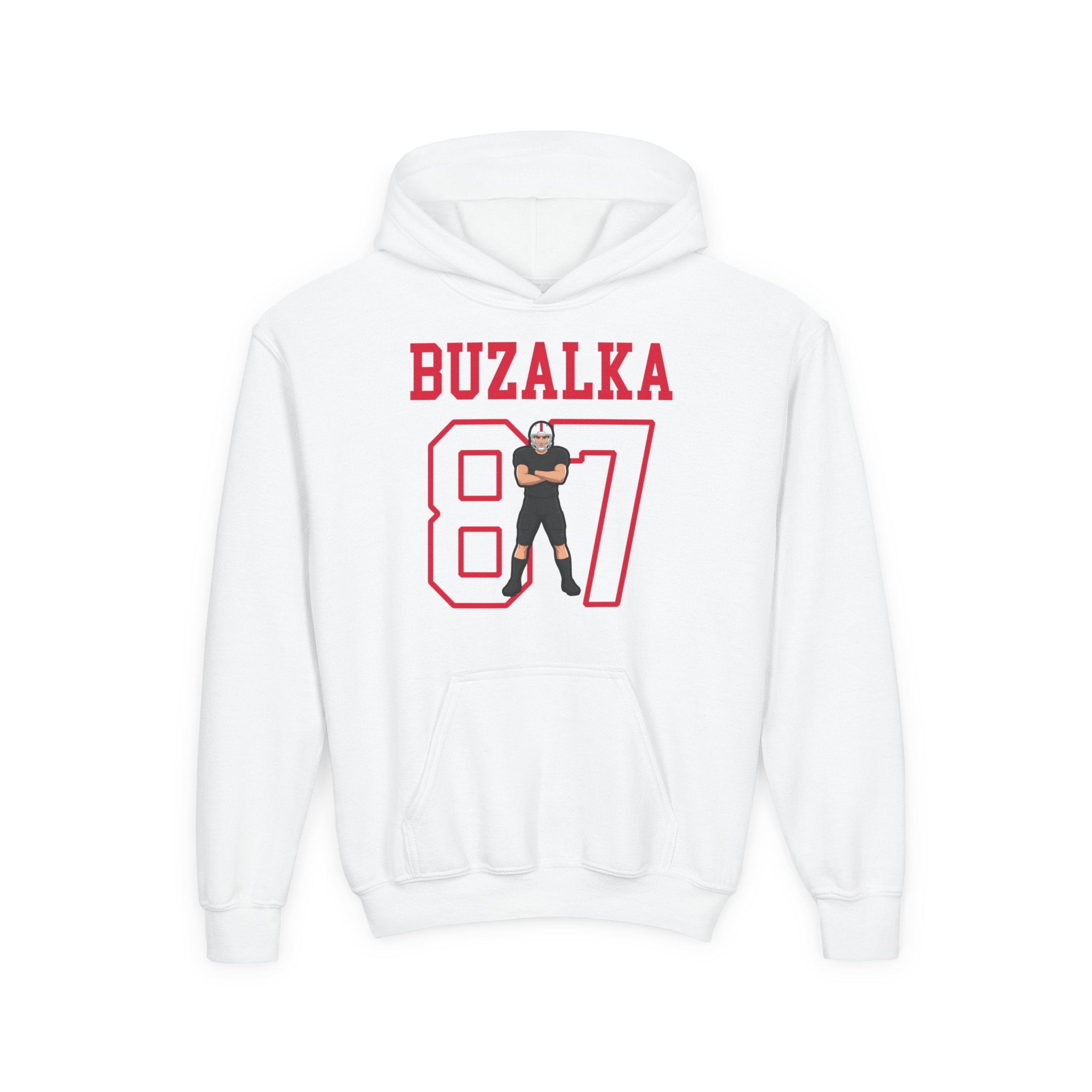 Youth Hoodie — character_shirsey in White