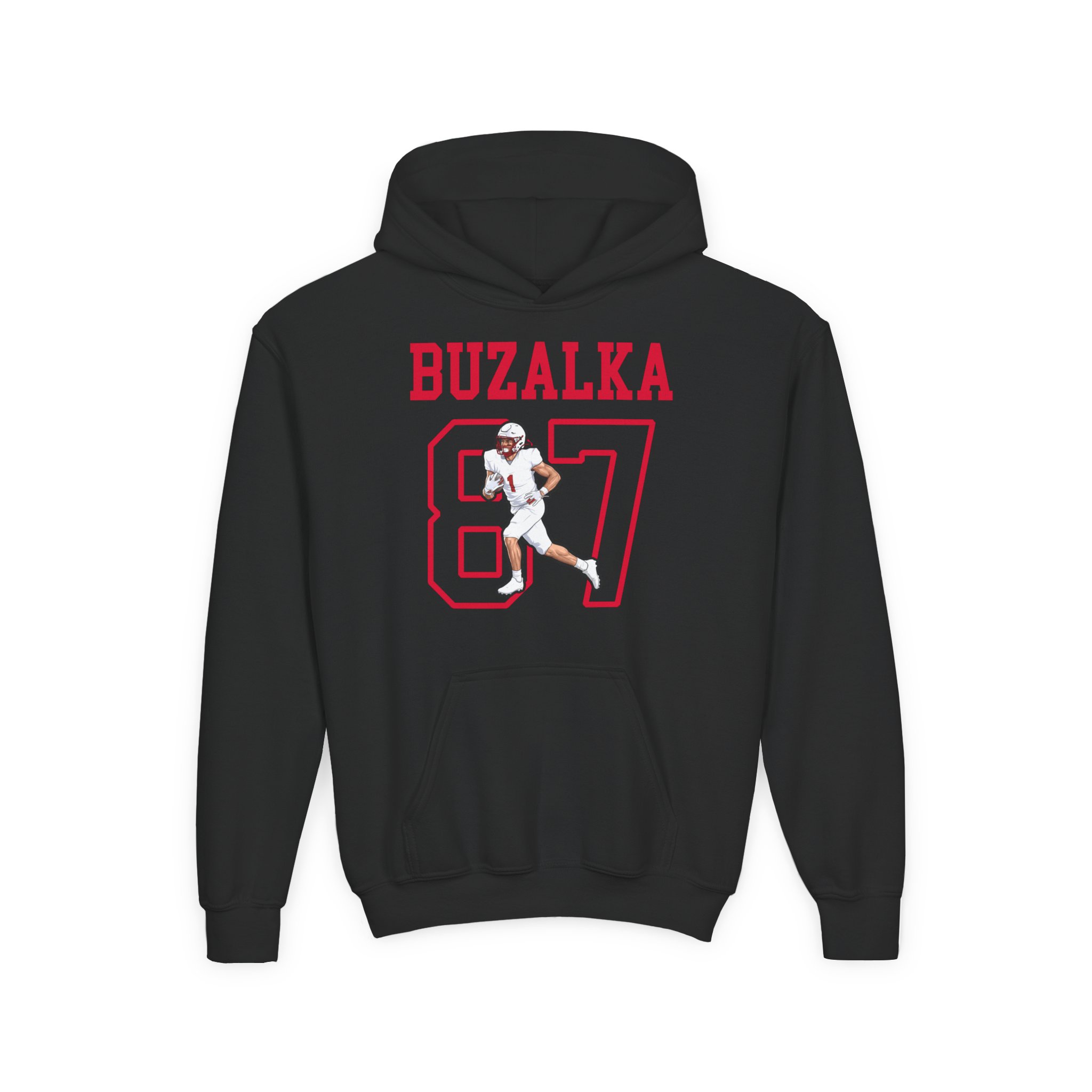 Youth Hoodie — character_shirsey in Black