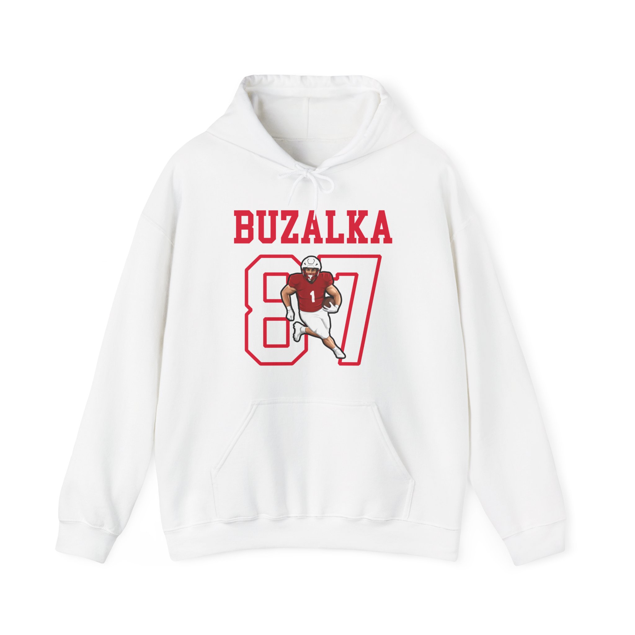 Hoodie — character_shirsey in White