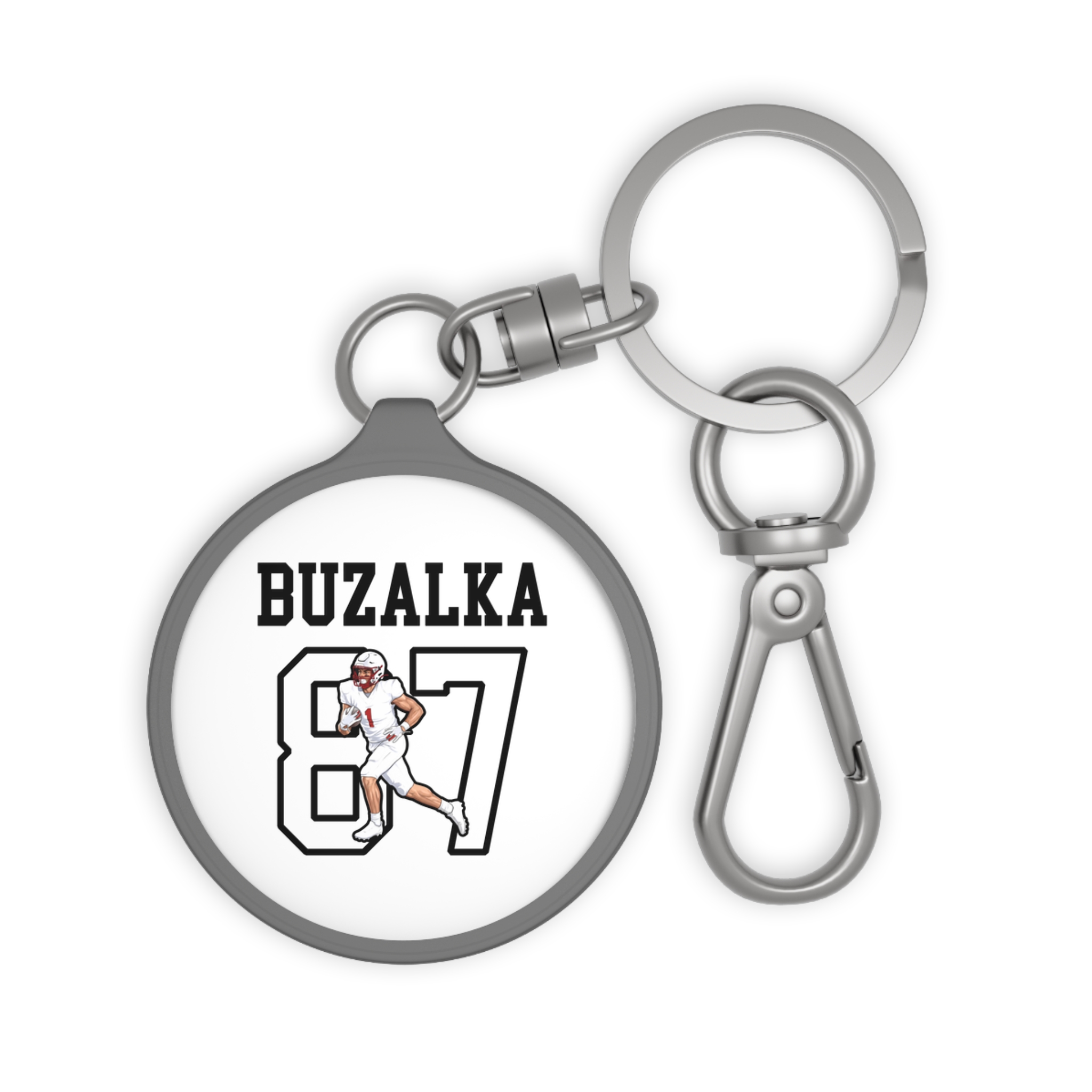 Keychain — character_shirsey in Grey
