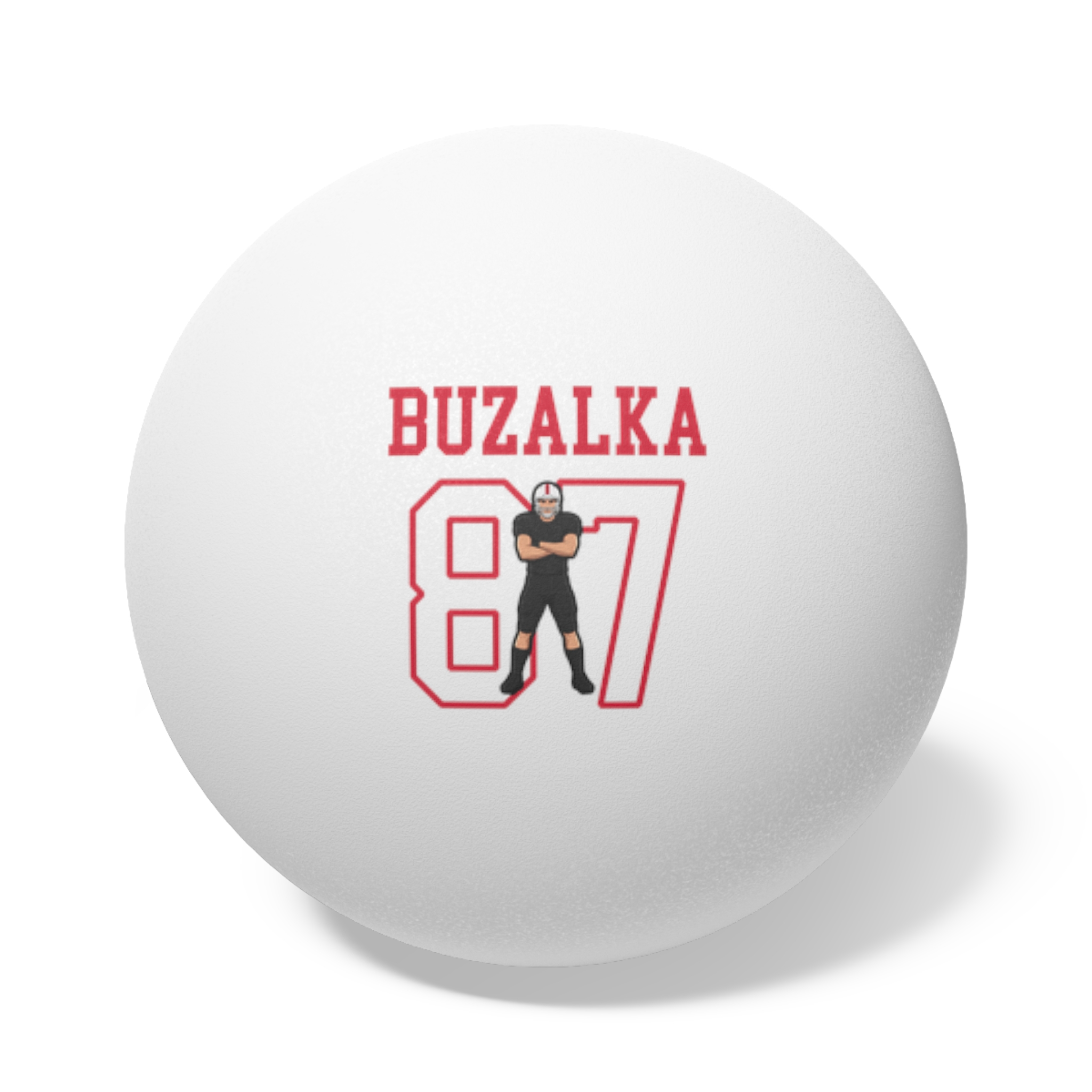 Ping Pong Balls, 6 pcs — character_shirsey in White