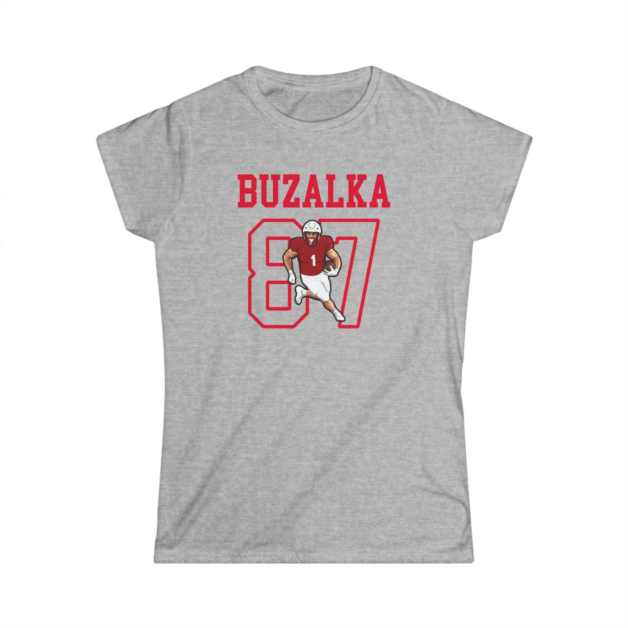 Women's Softstyle Tee — character_shirsey in Grey
