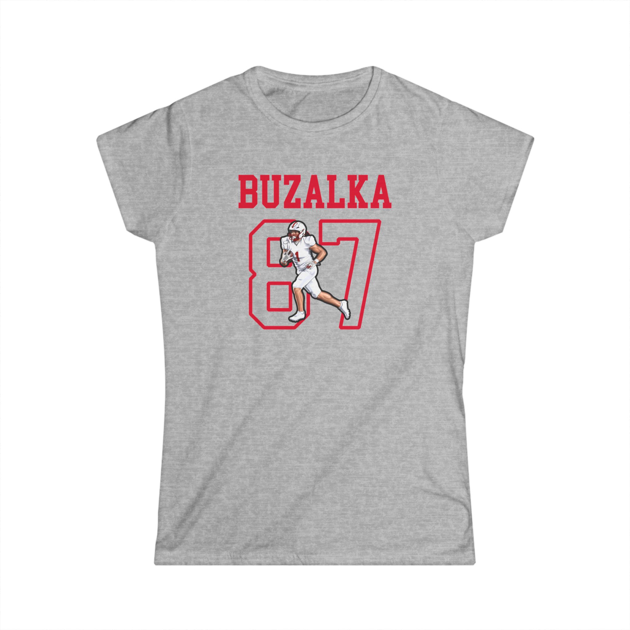 Women's Softstyle Tee — character_shirsey in Grey