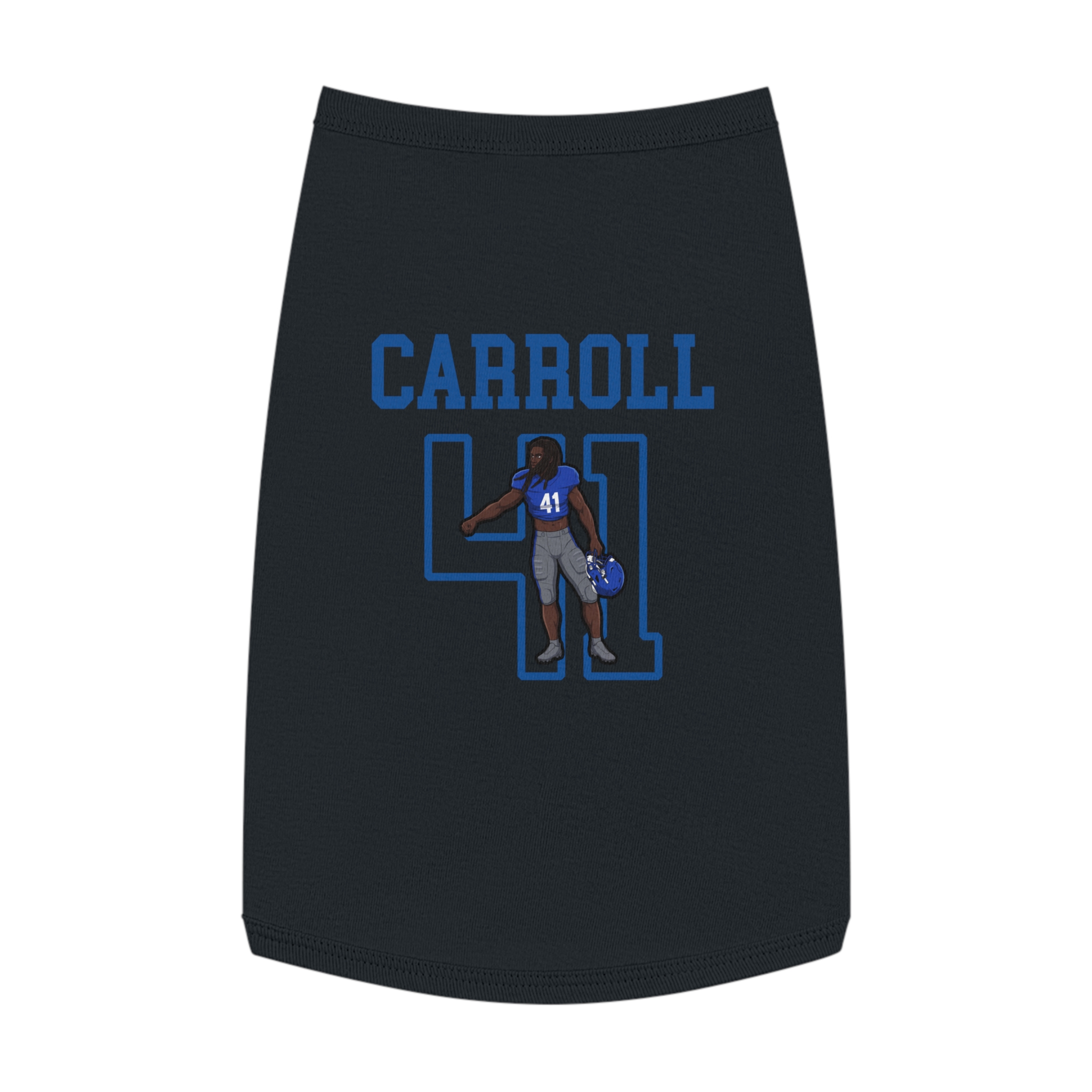 Pet Tank Top — character_shirsey in Black