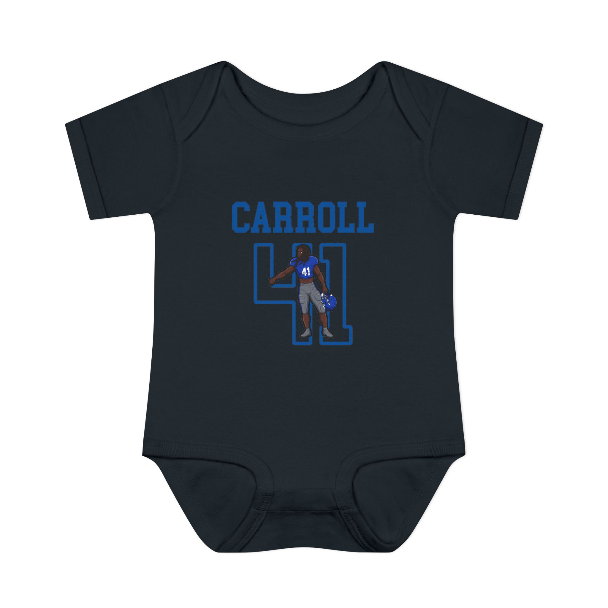 Baby Onesie — character_shirsey in Black