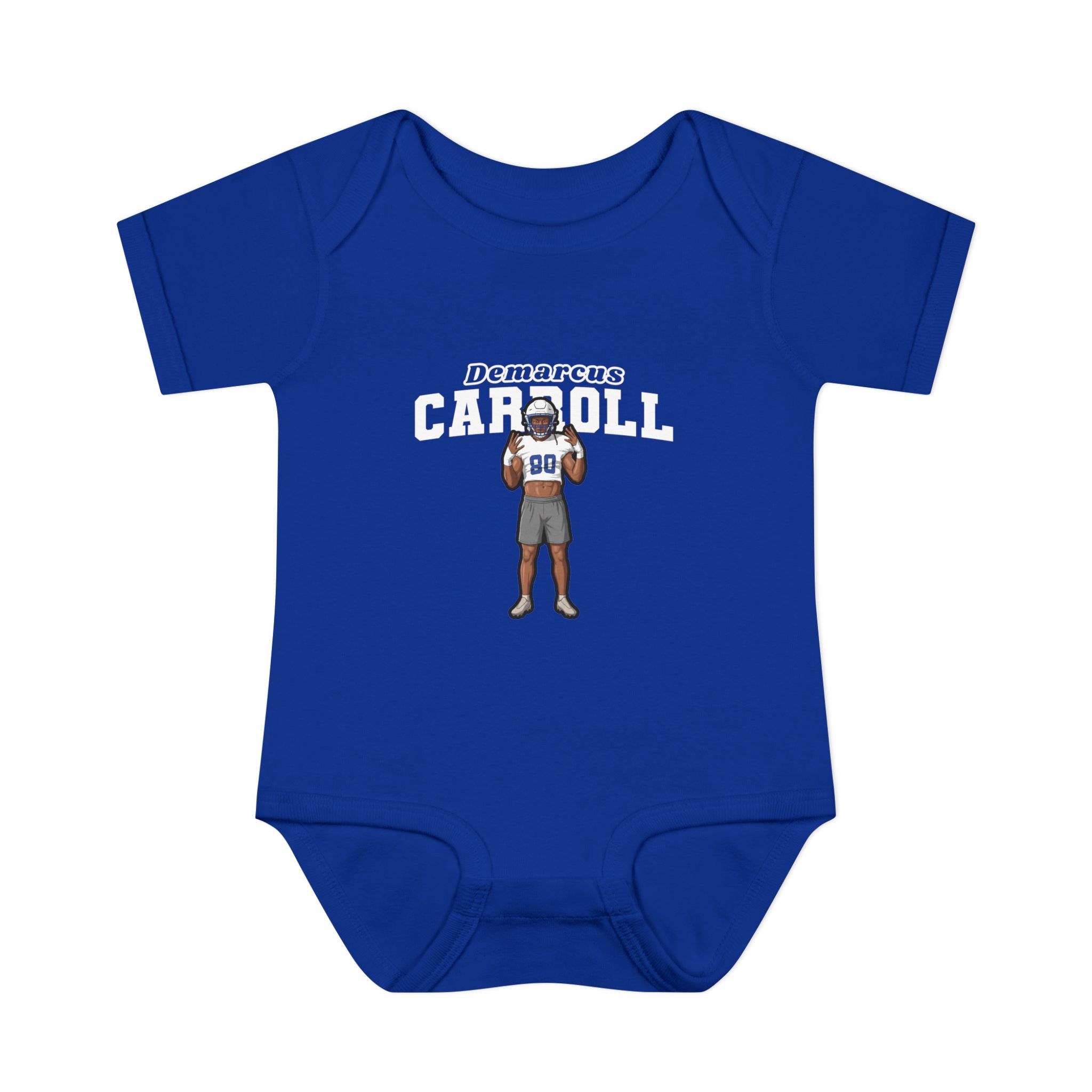 Baby Onesie — character_name_arch in Royal