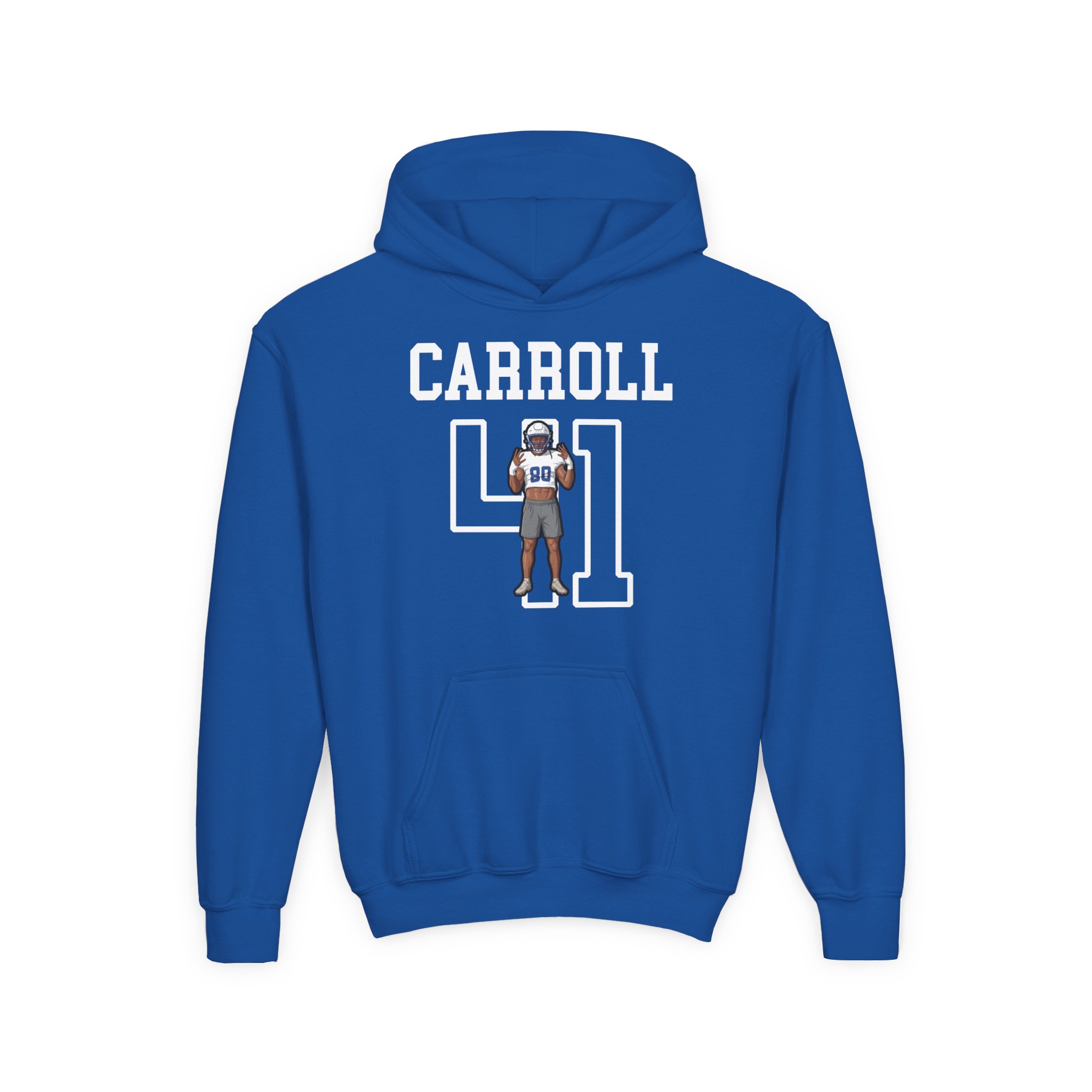 Youth Hoodie — character_shirsey in Royal