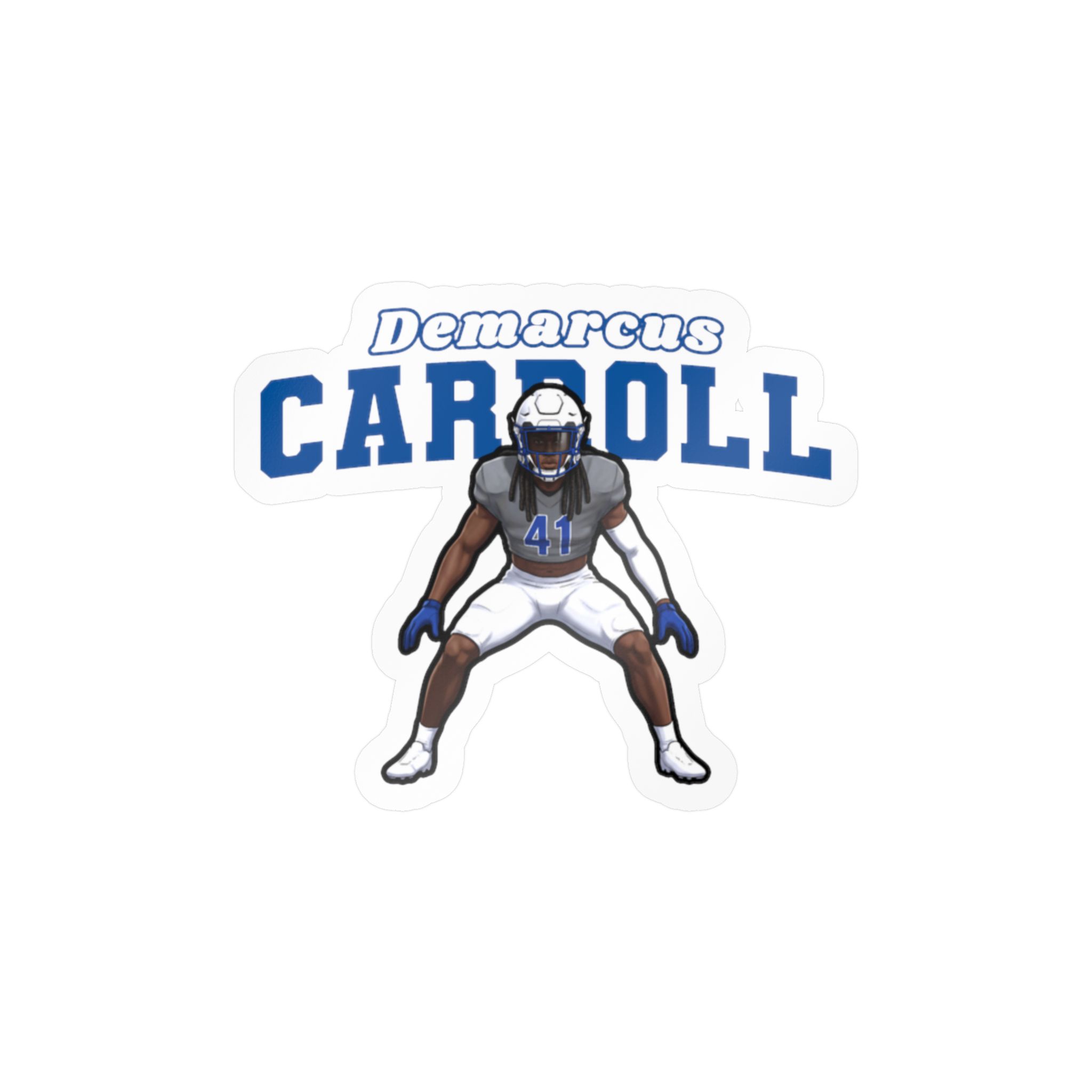Vinyl Sticker — character_name_arch in Classic