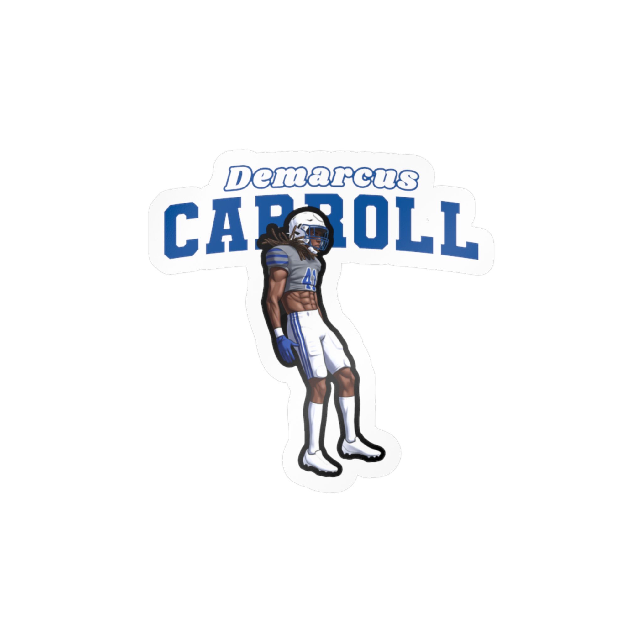 Vinyl Sticker — character_name_arch in Classic
