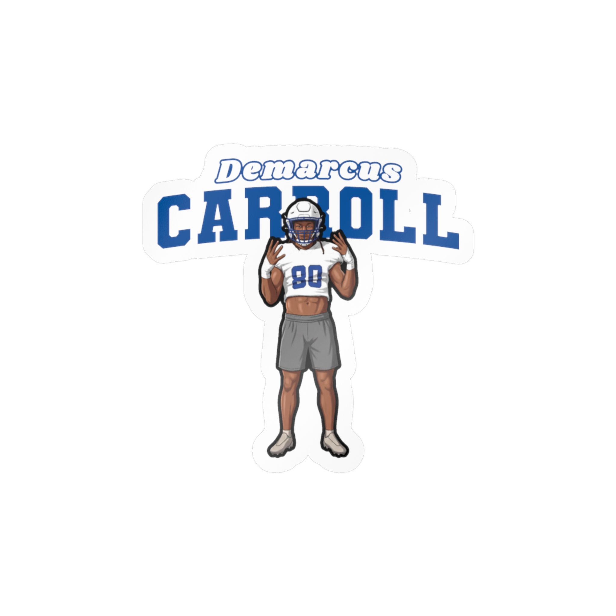 Vinyl Sticker — character_name_arch in Classic