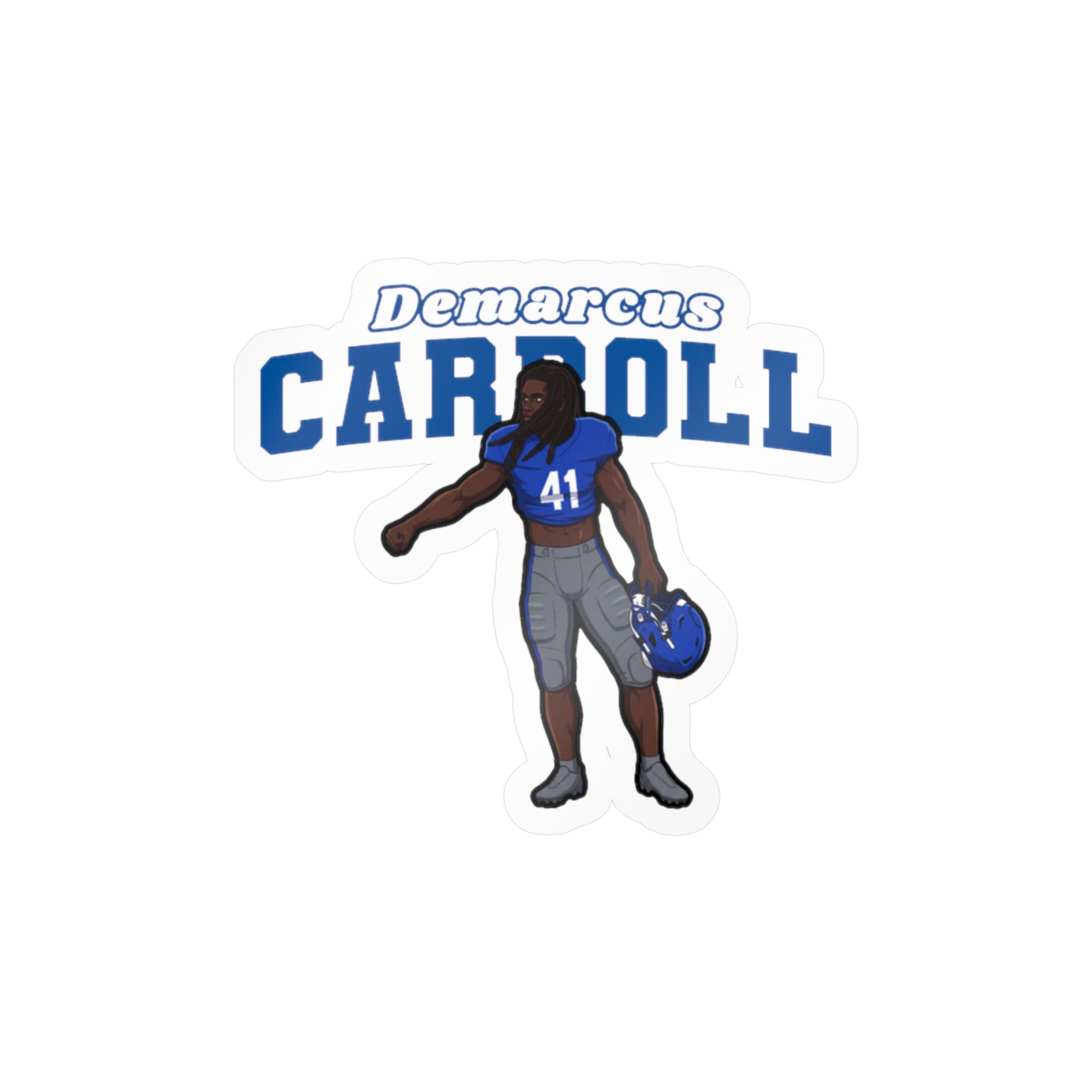 Vinyl Sticker — character_name_arch in Classic