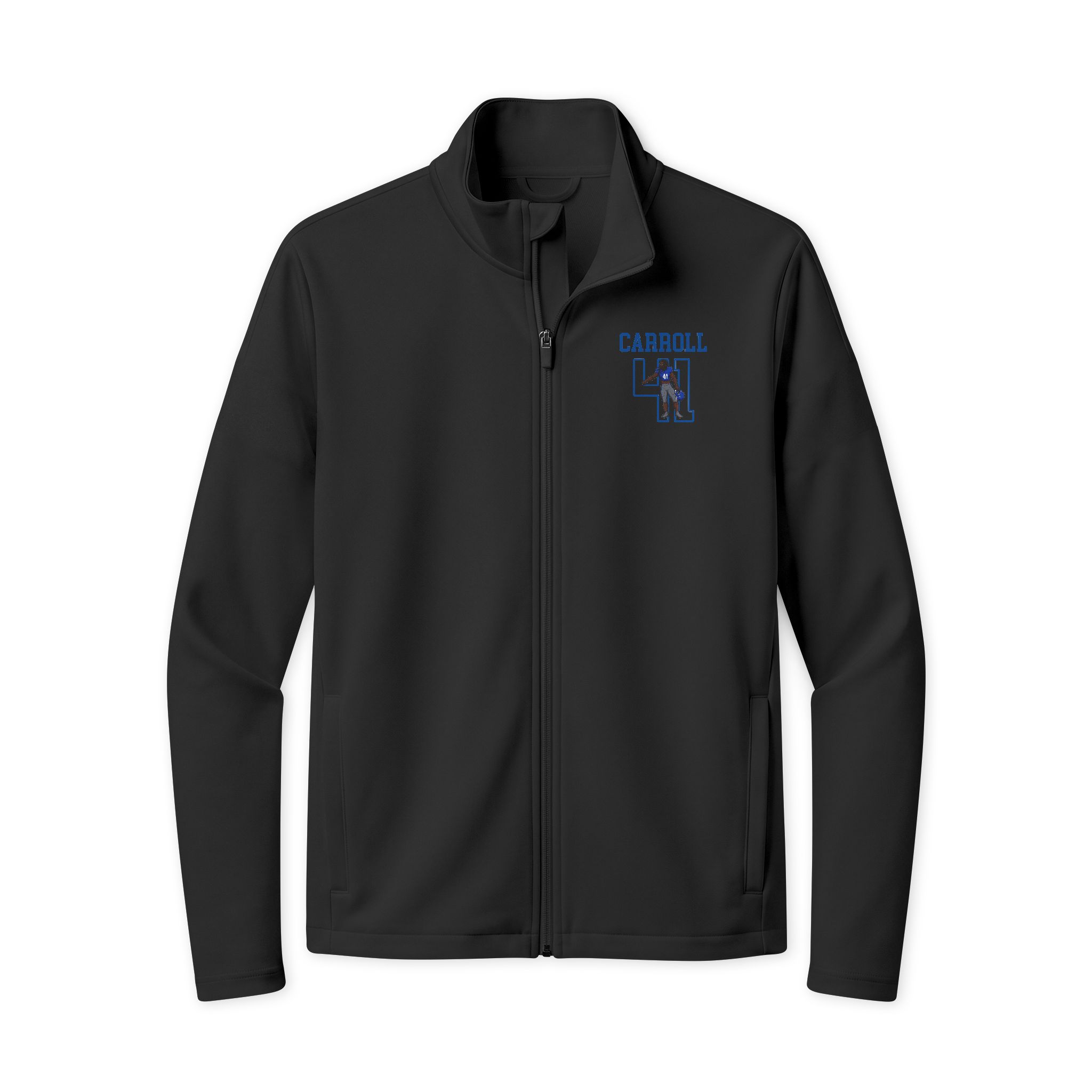 Travel Full-Zip Jacket — character_shirsey in Black/ Black