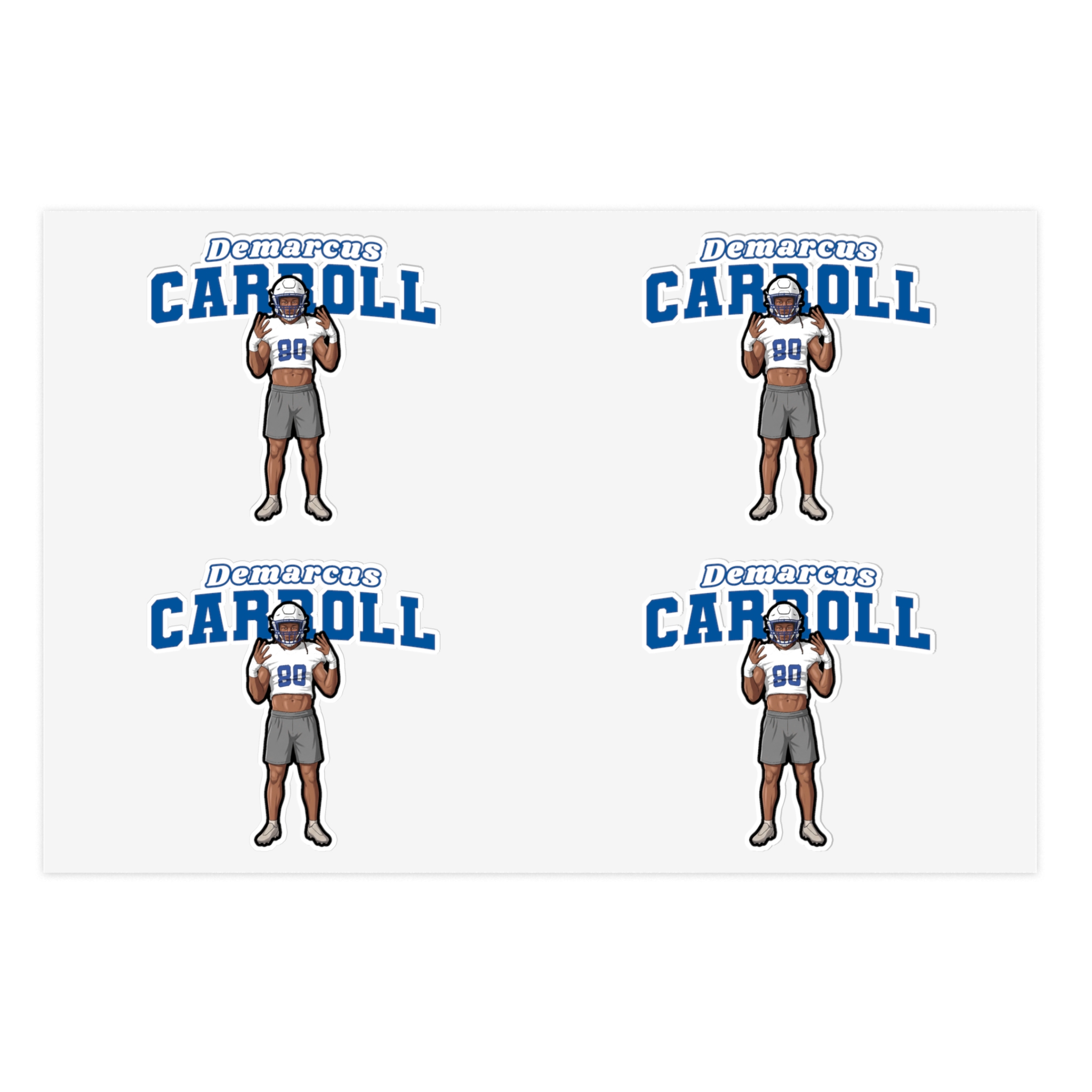 Sticker Sheet — character_name_arch in Classic