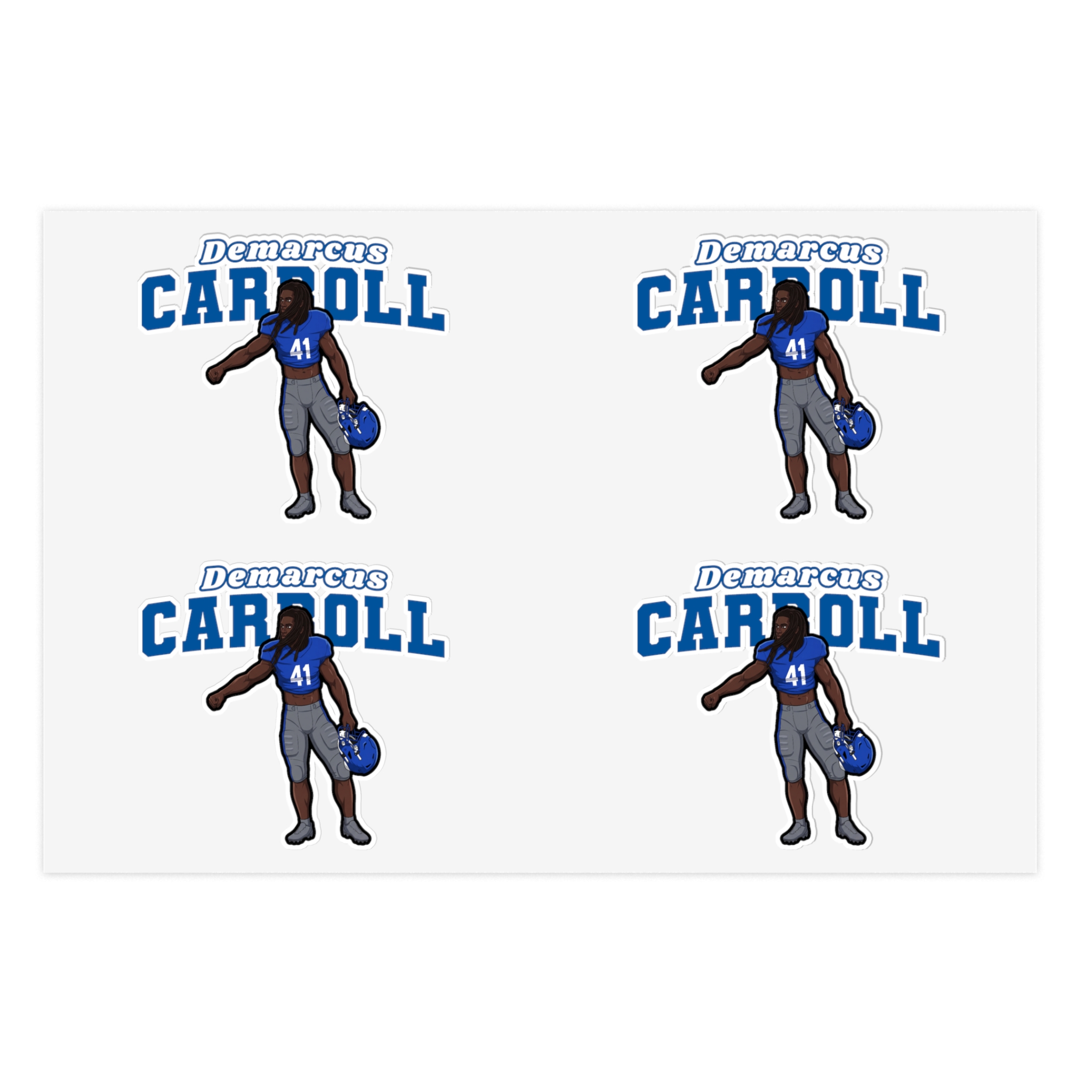 Sticker Sheet — character_name_arch in Classic
