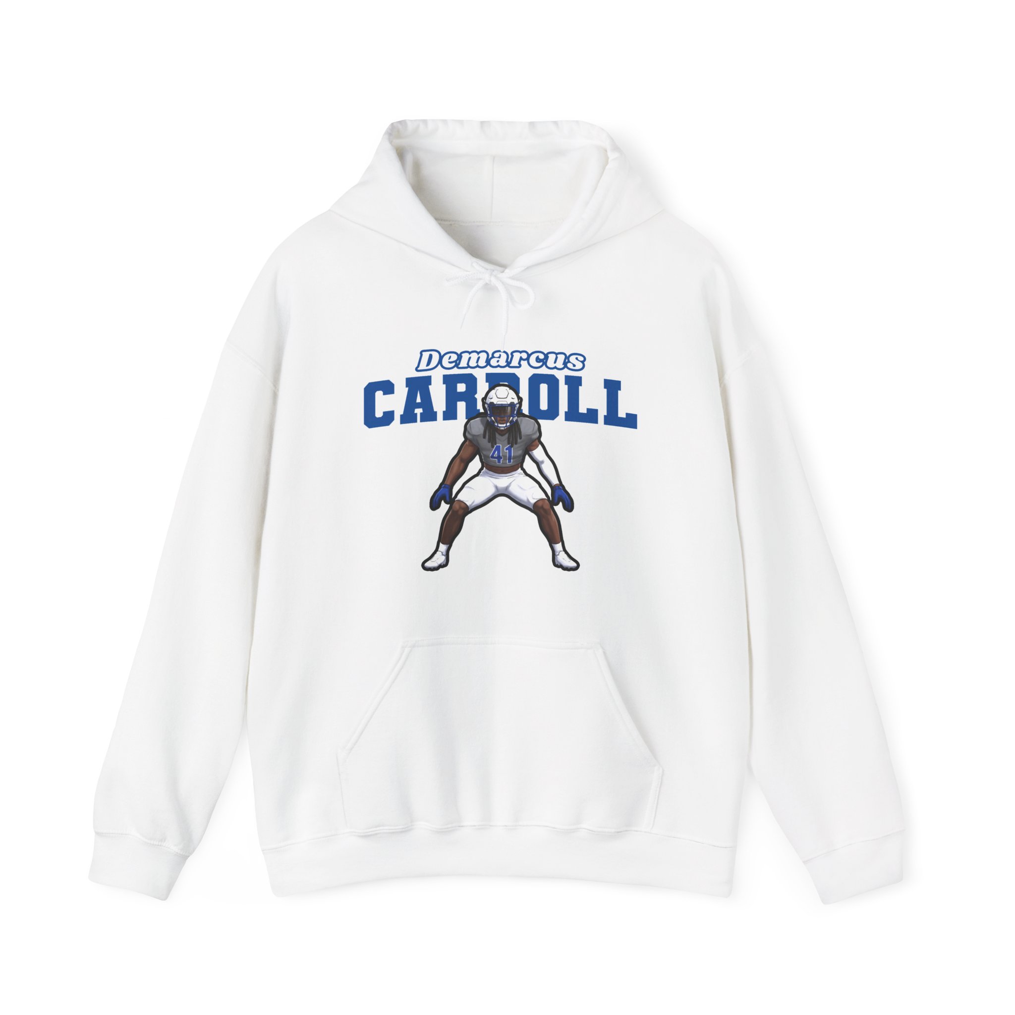 Hoodie — character_name_arch in White