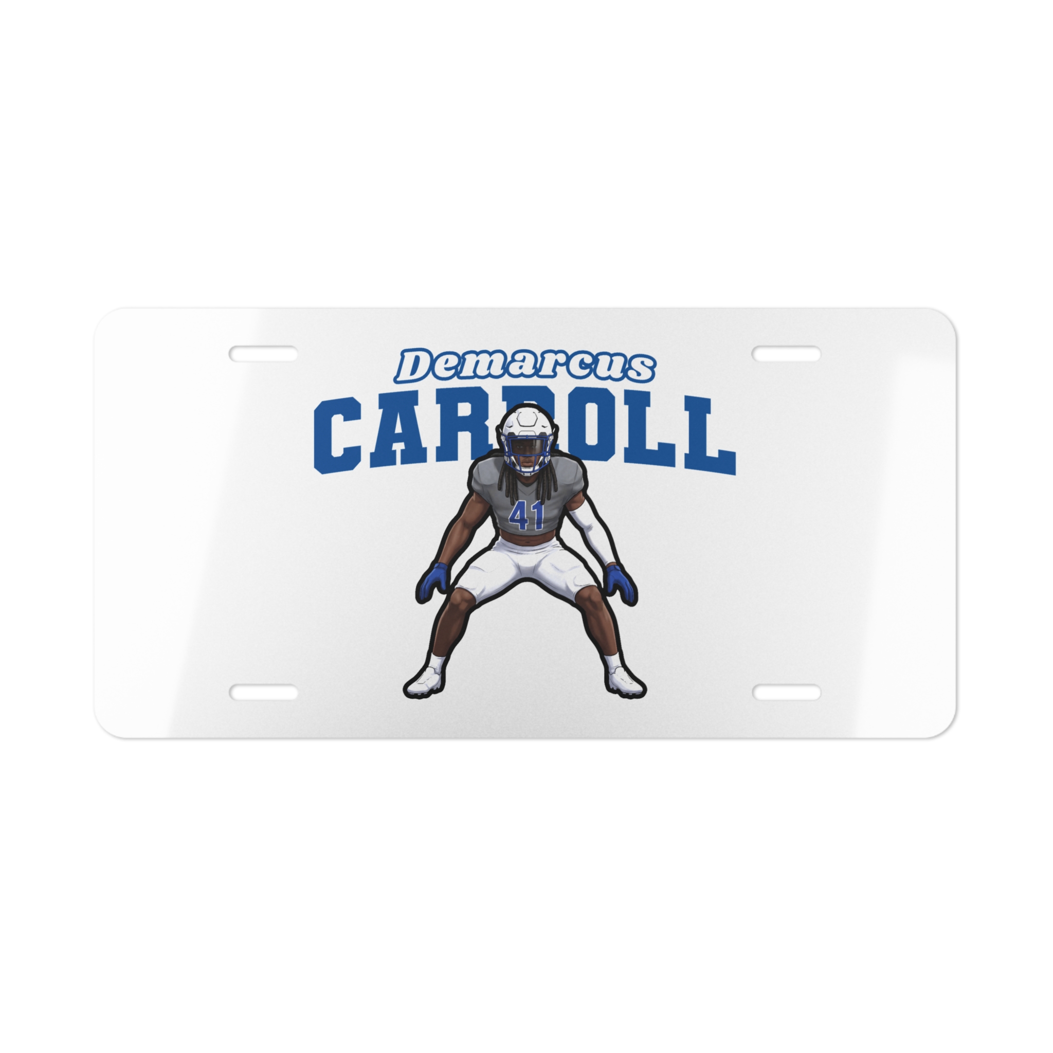 License Plate — character_name_arch in Classic