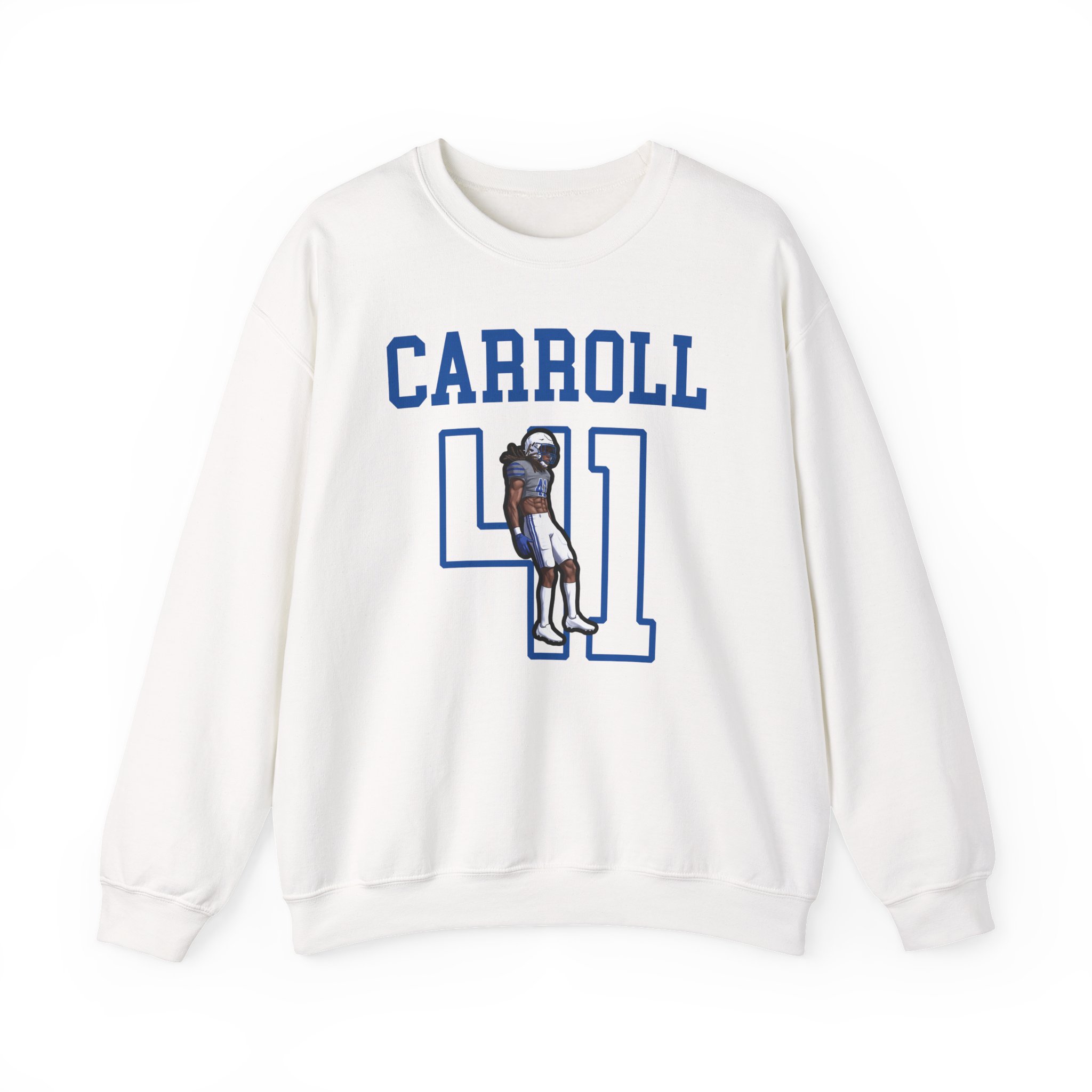 Crewneck Sweatshirt — character_shirsey in White
