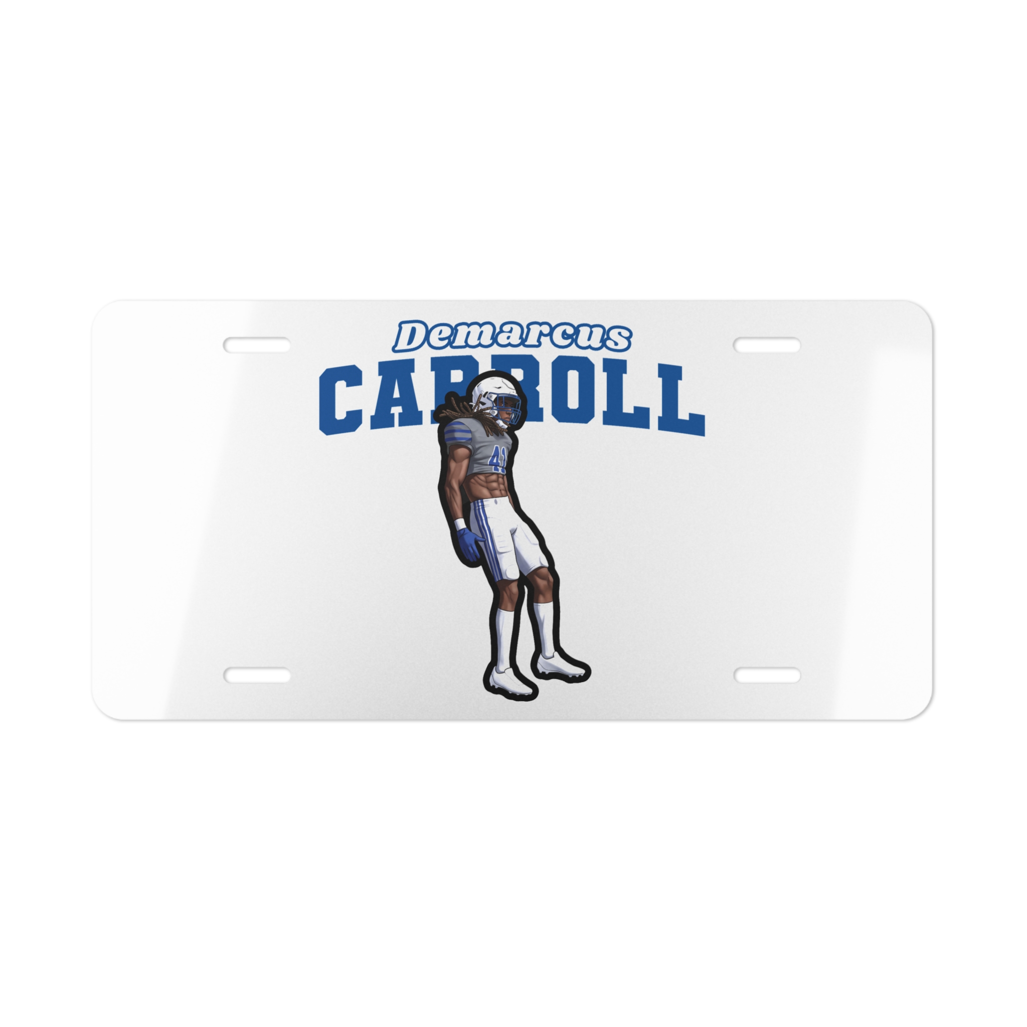 License Plate — character_name_arch in Classic