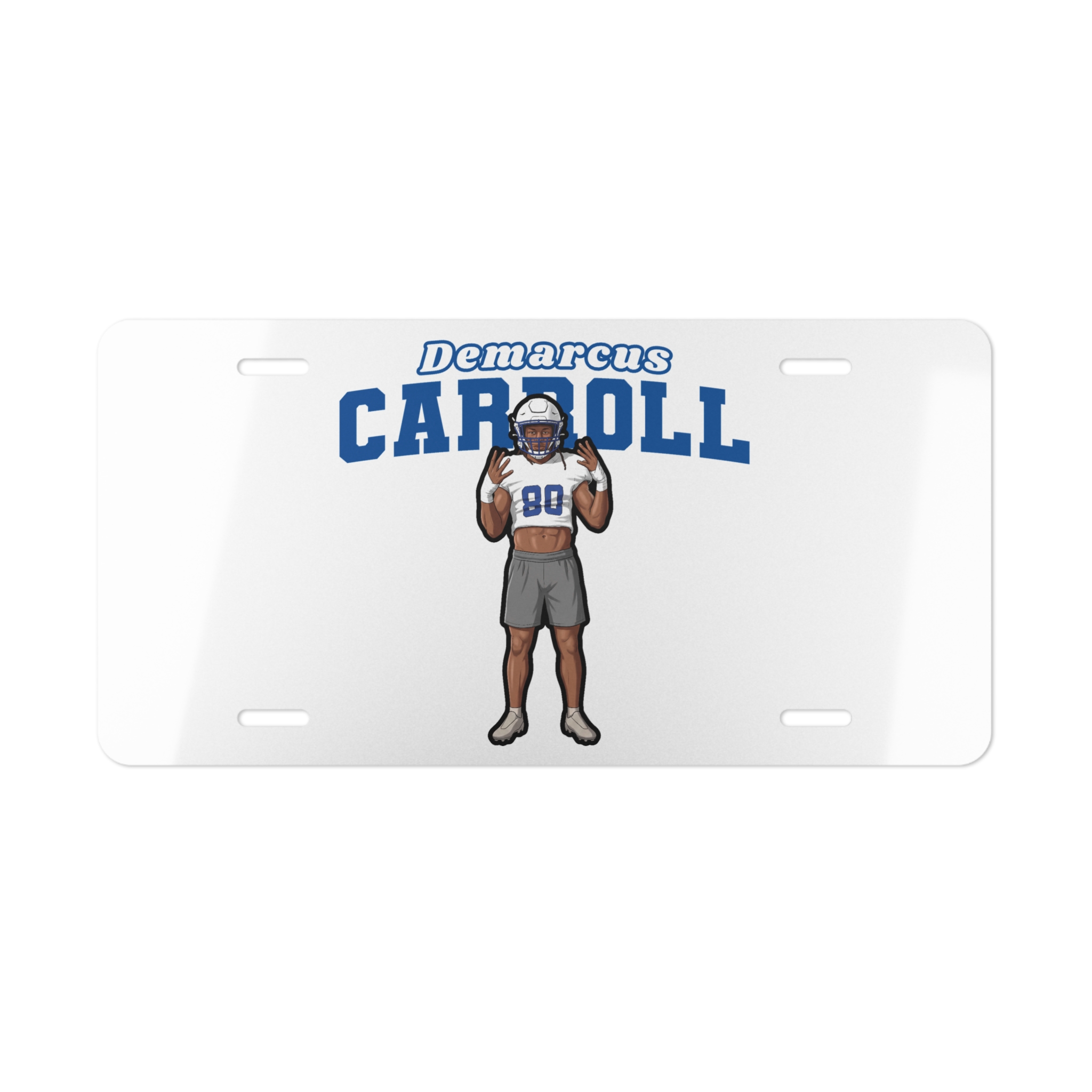 License Plate — character_name_arch in Classic
