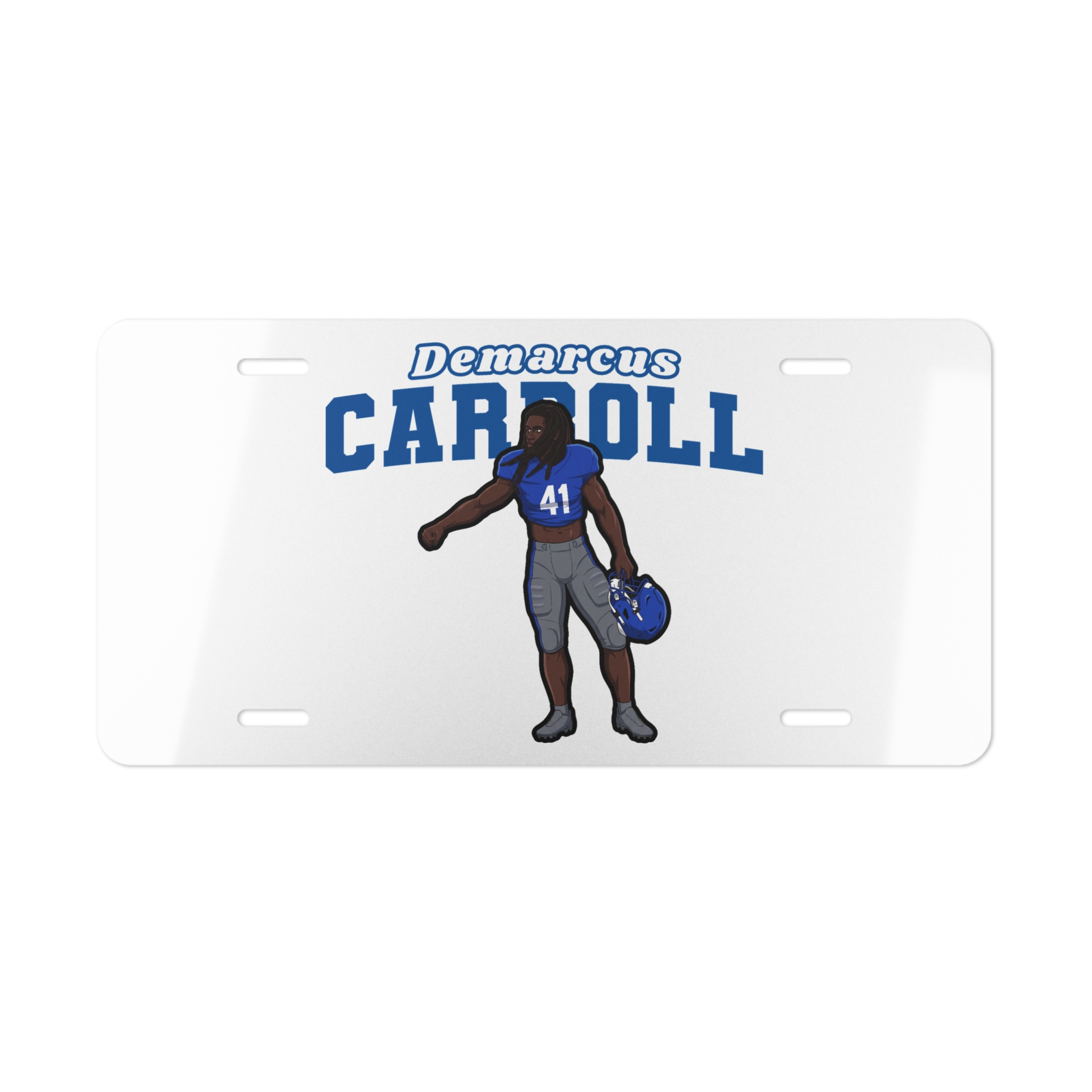 License Plate — character_name_arch in Classic