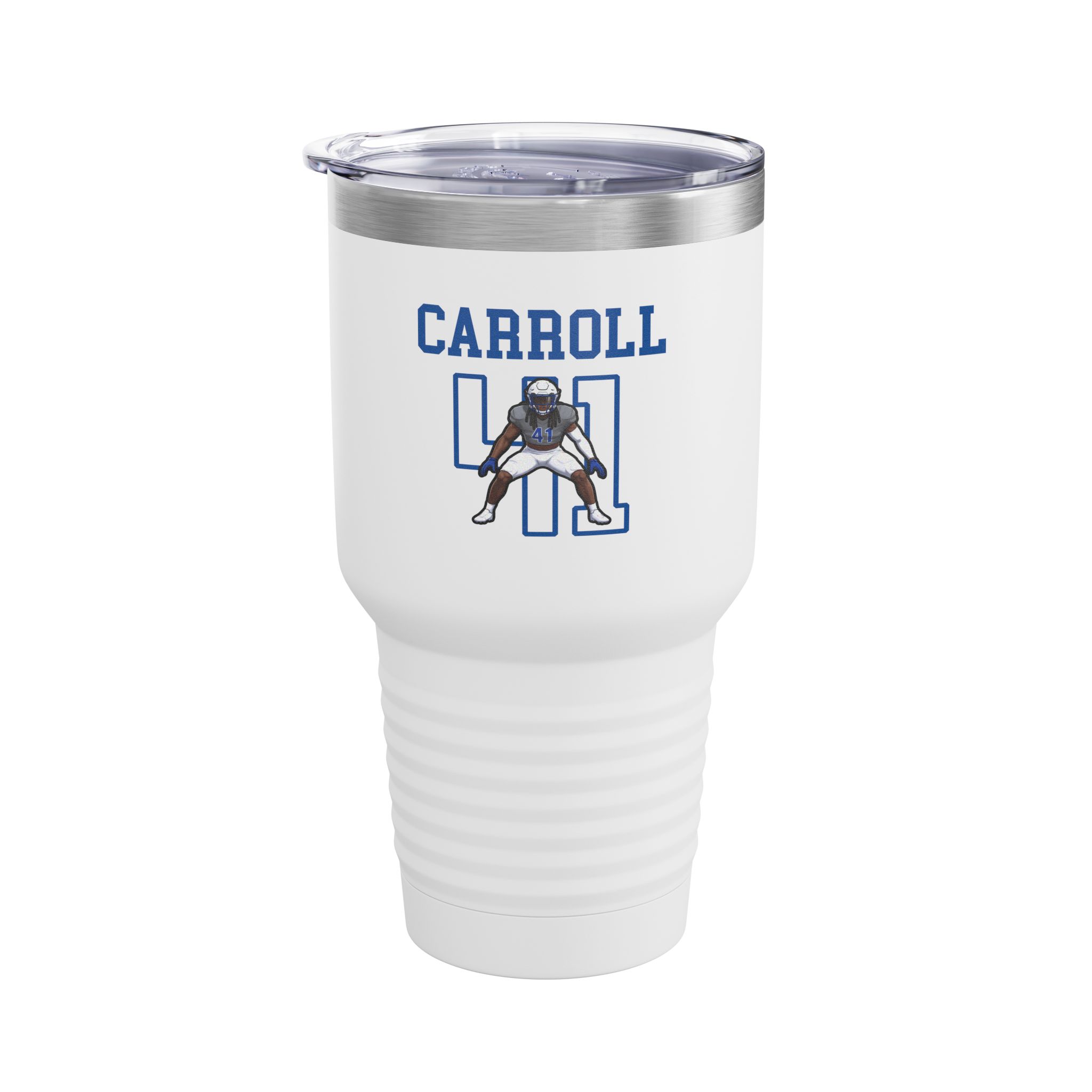 30oz Tumbler — character_shirsey in White
