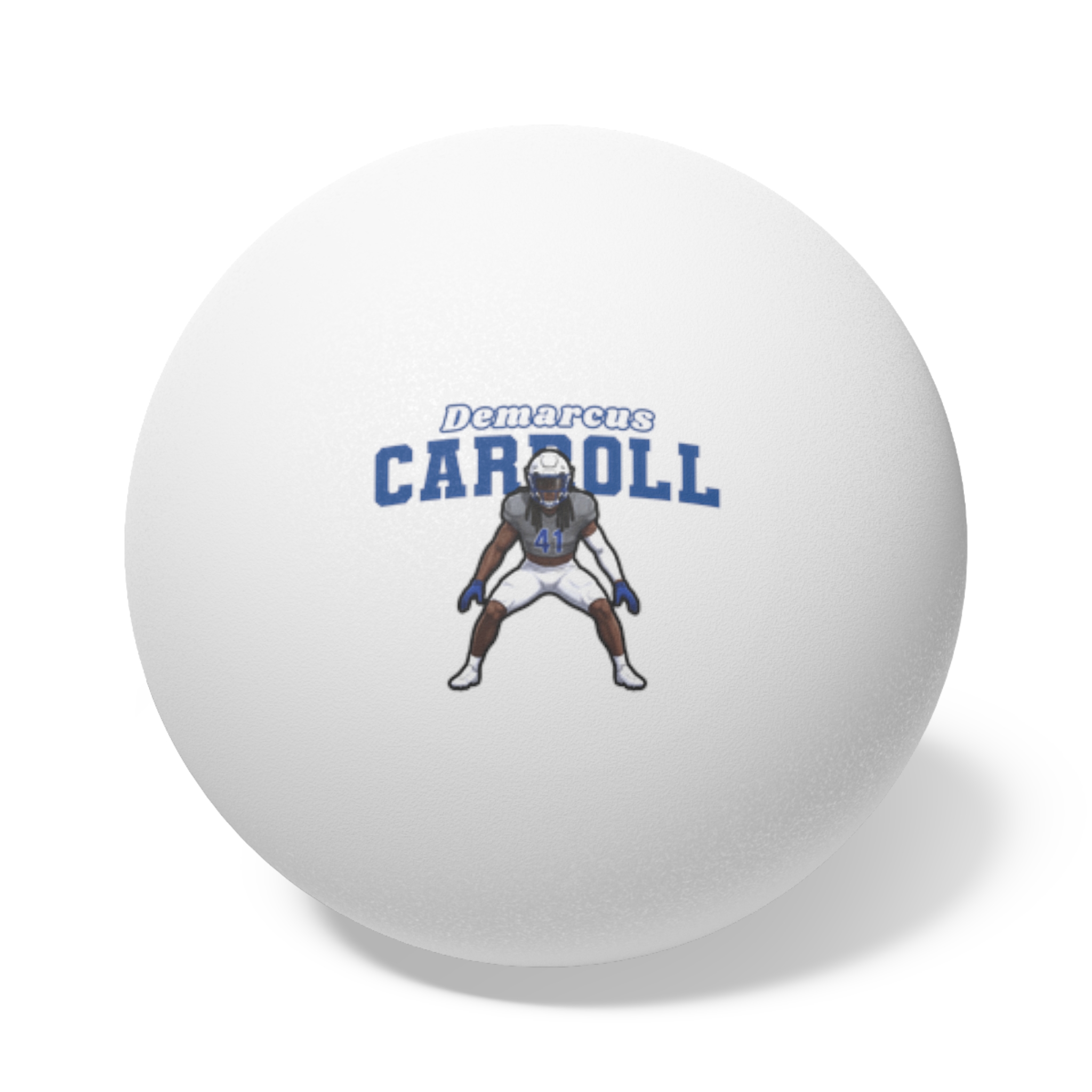 Ping Pong Balls, 6 pcs — character_name_arch in White