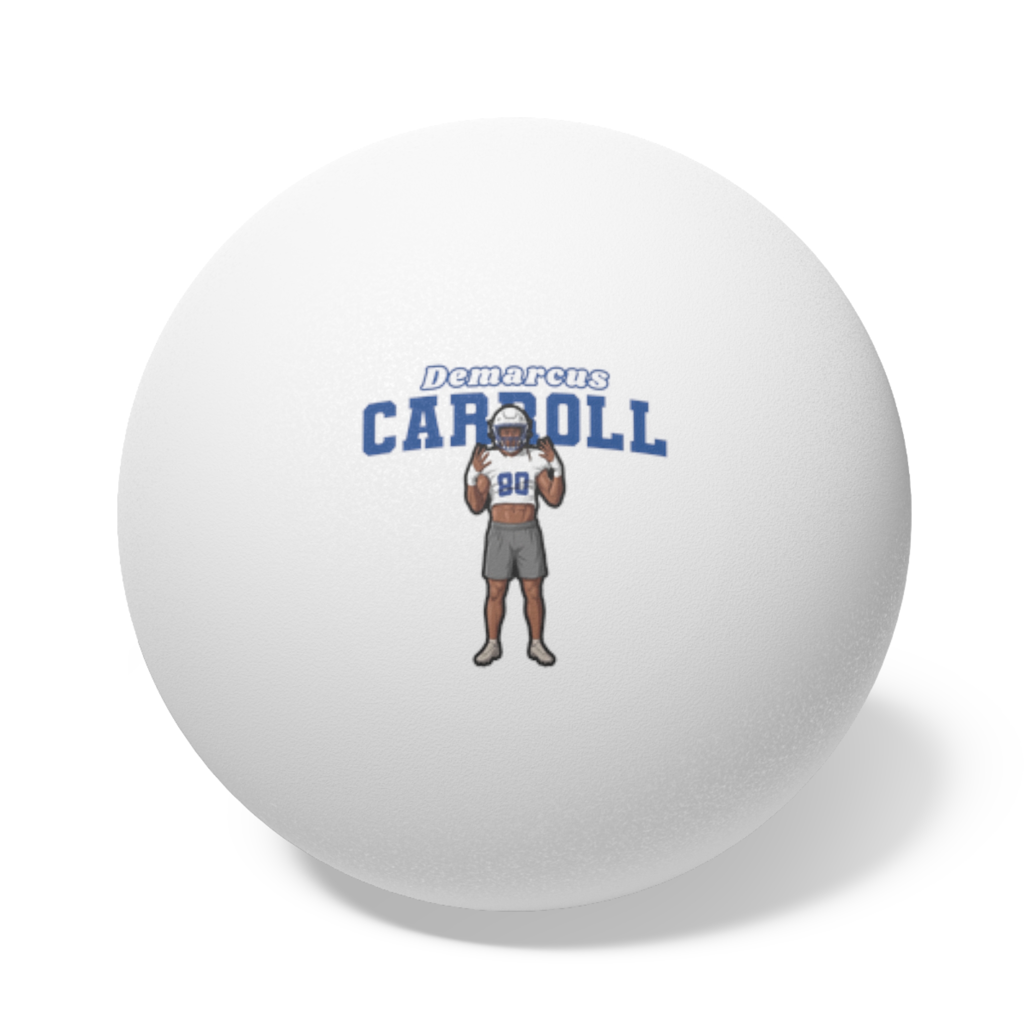 Ping Pong Balls, 6 pcs — character_name_arch in White