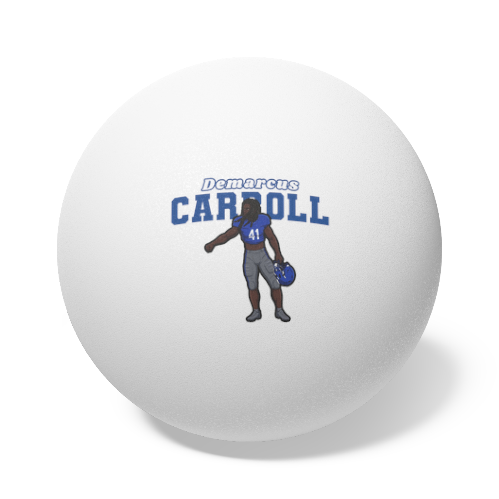 Ping Pong Balls, 6 pcs — character_name_arch in White