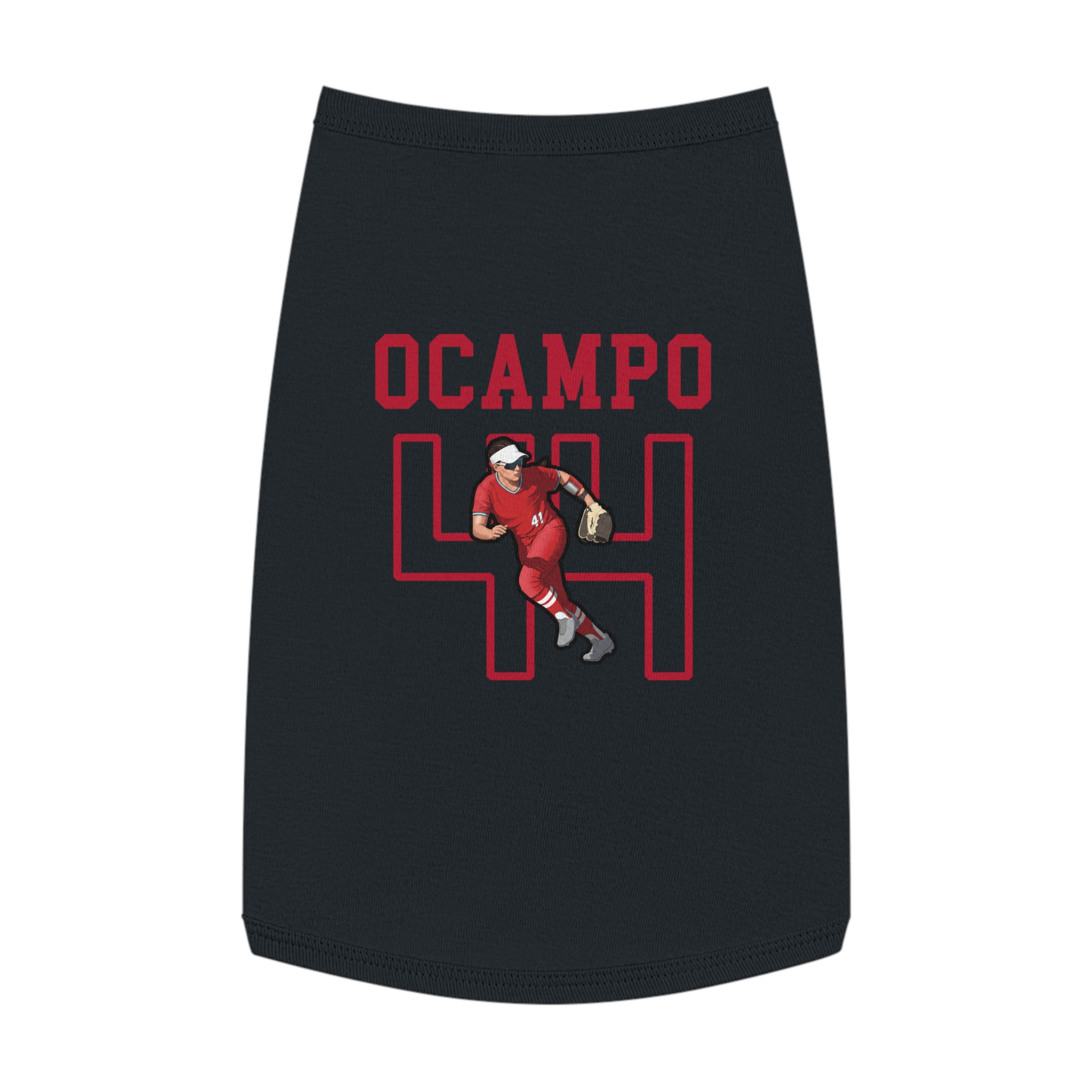 Pet Tank Top — character_shirsey in Black