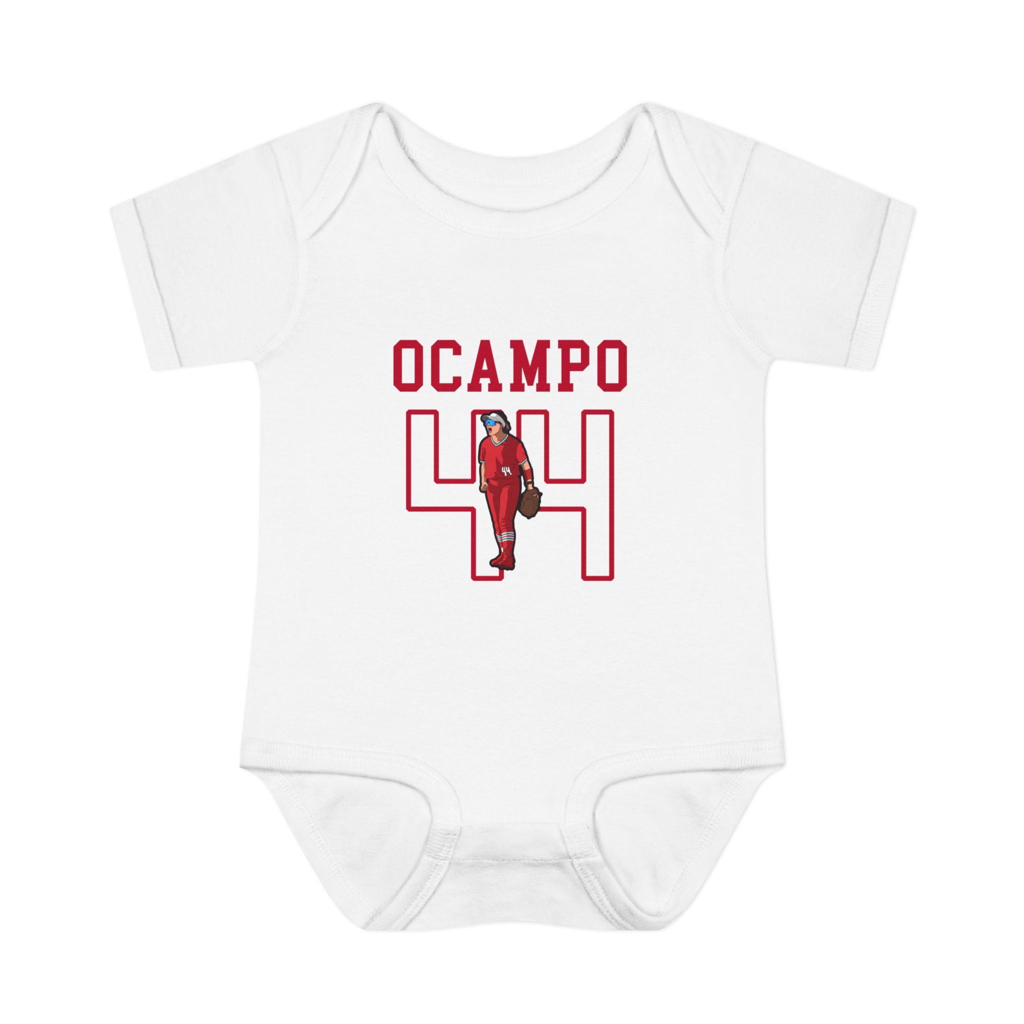 Baby Onesie — character_shirsey in White