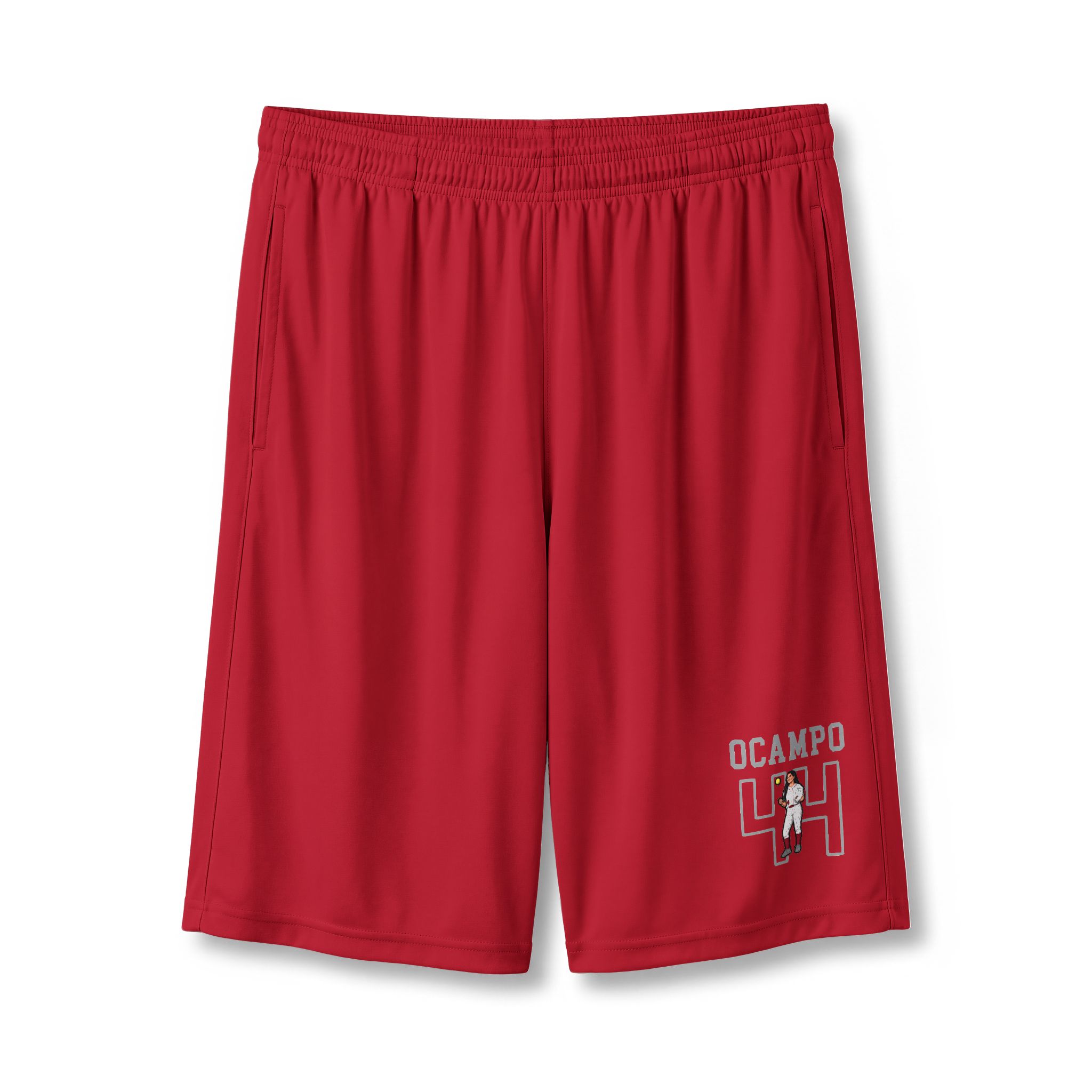 Shorts — character_shirsey in Red