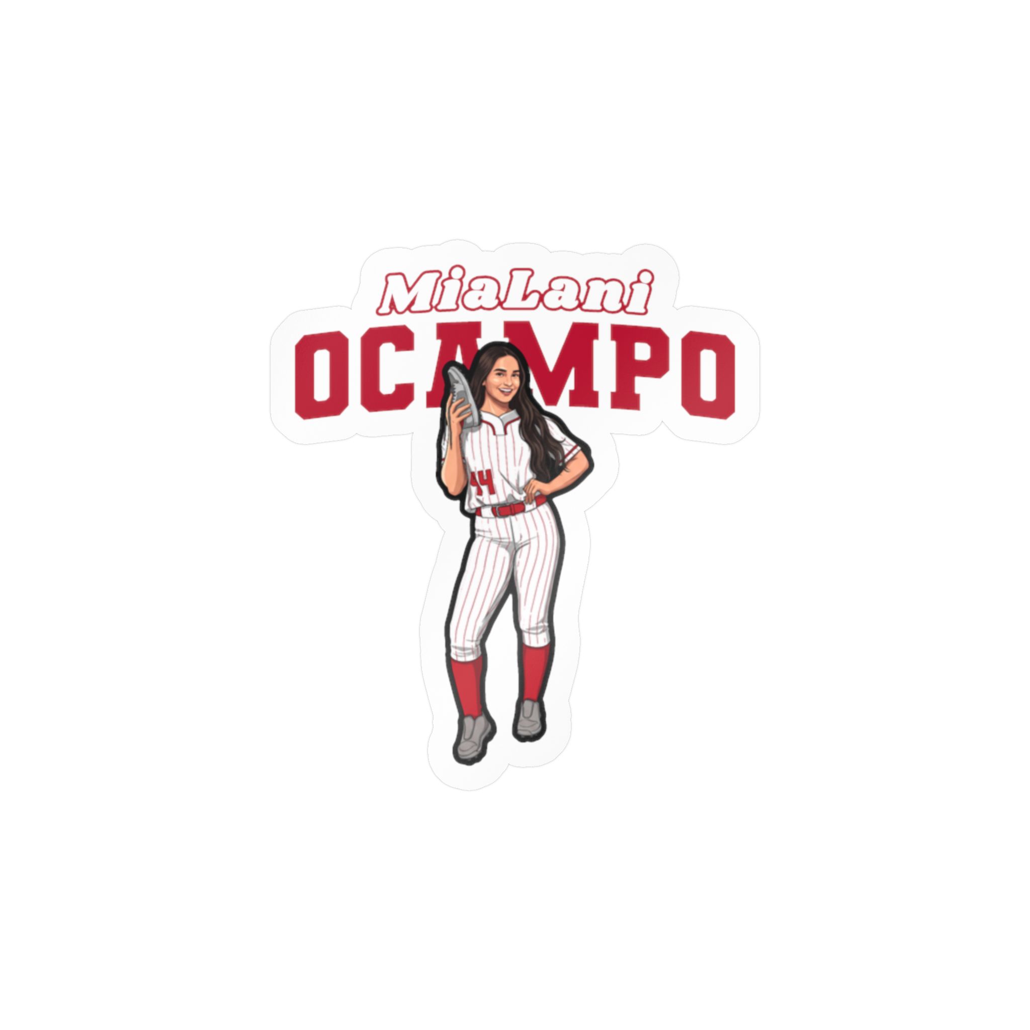 Vinyl Sticker — character_name_arch in Classic