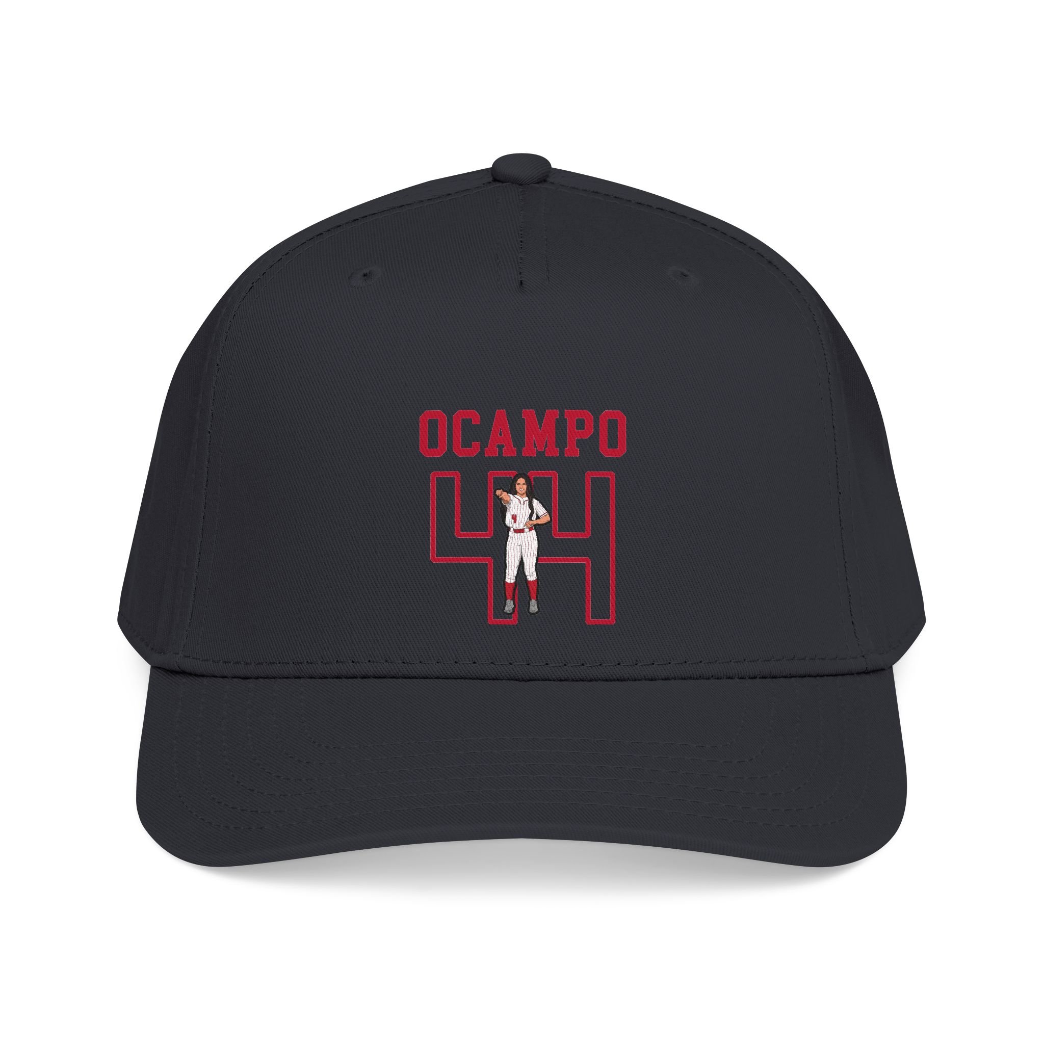 Baseball Cap — character_shirsey in Black