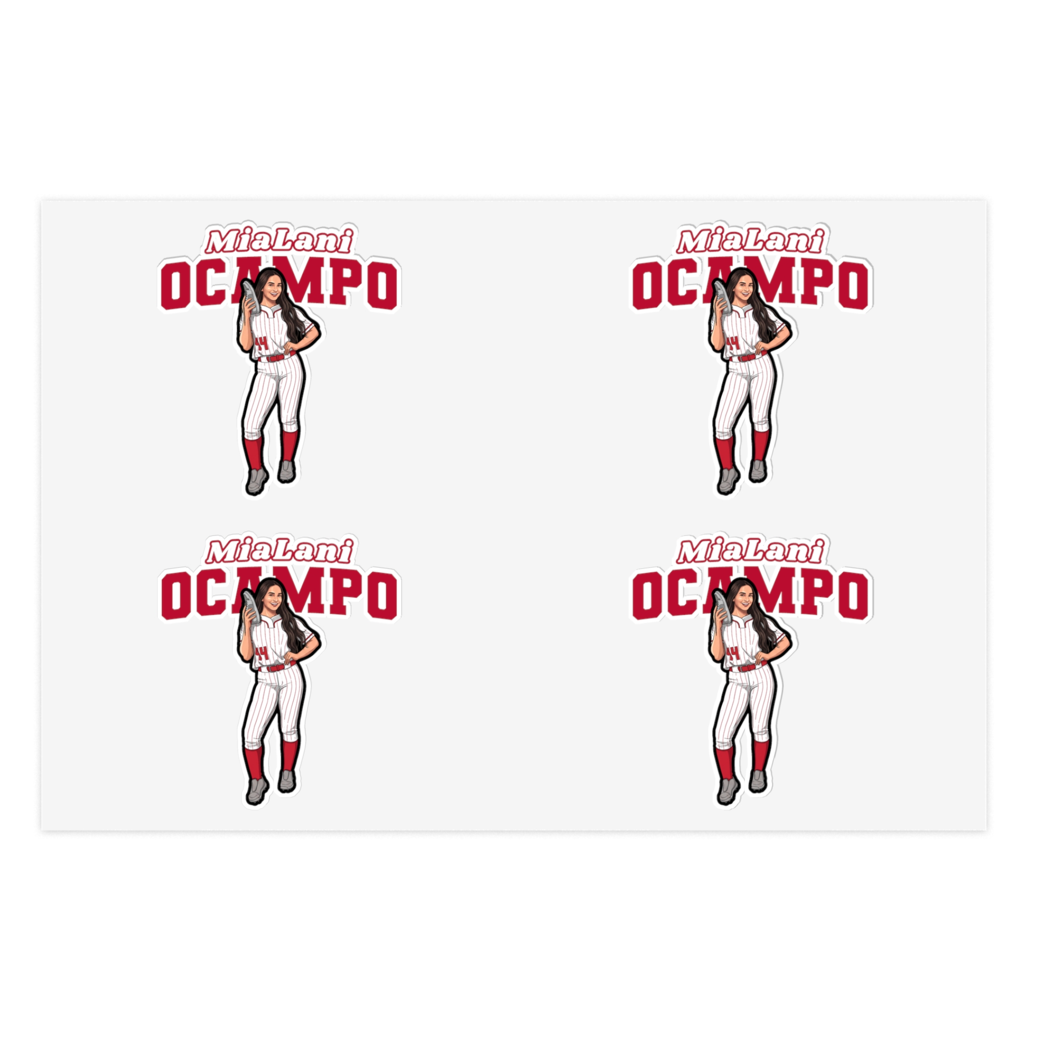 Sticker Sheet — character_name_arch in Classic