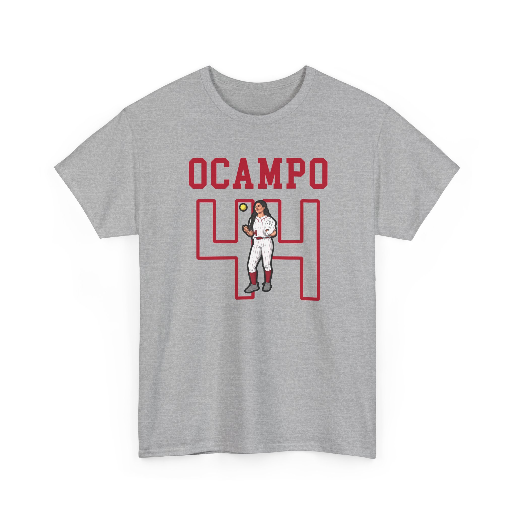 Tee — character_shirsey in Grey