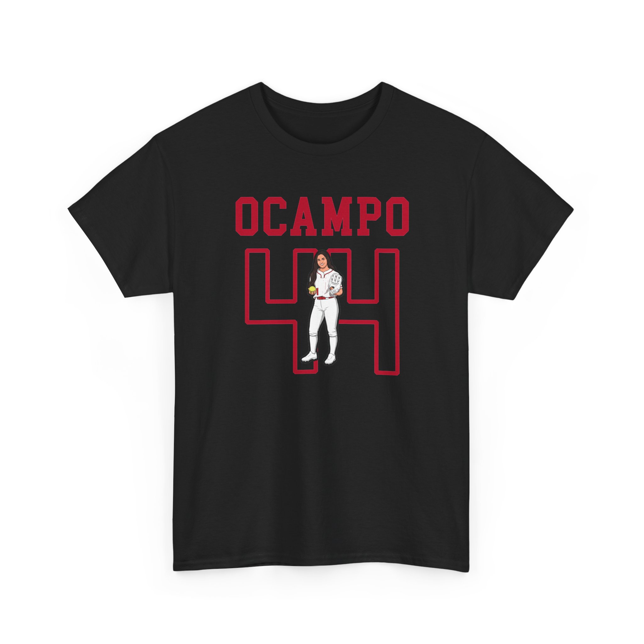 Tee — character_shirsey in Black
