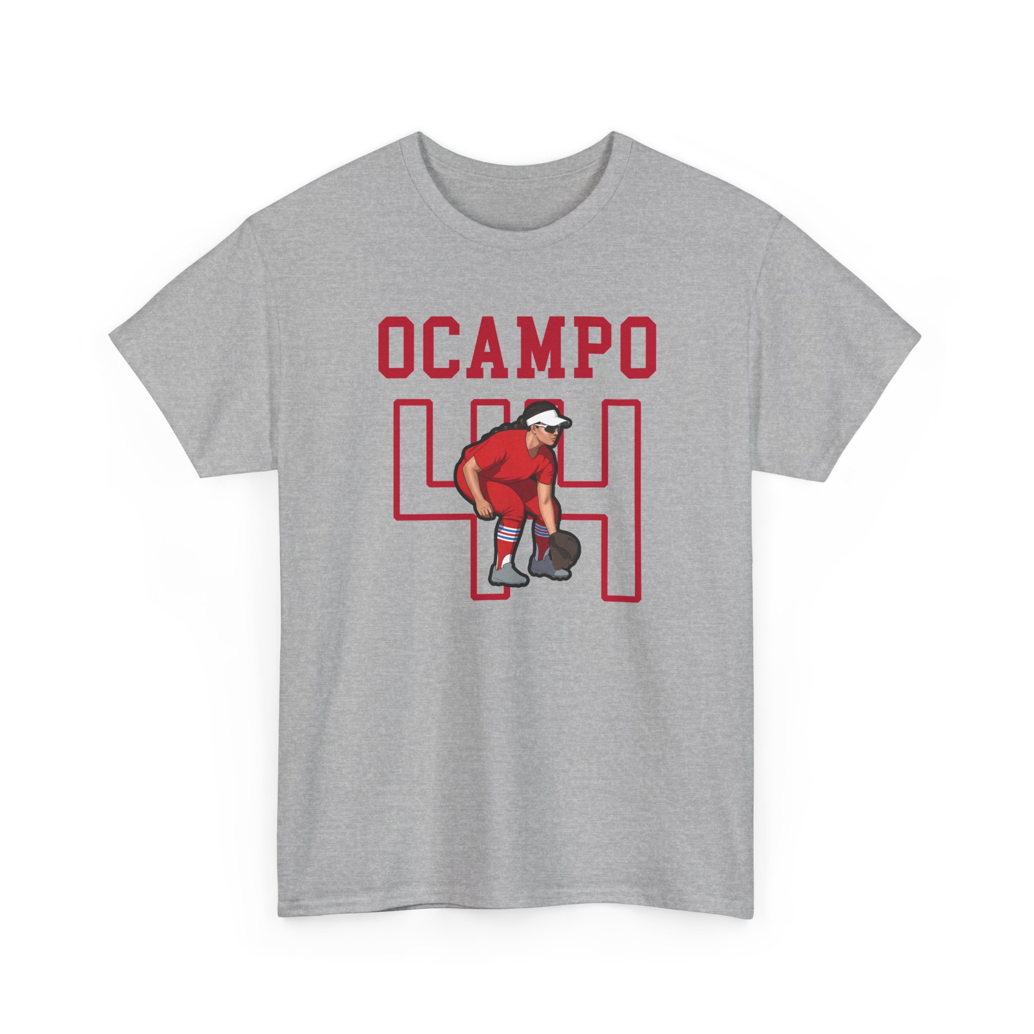 Tee — character_shirsey in Grey