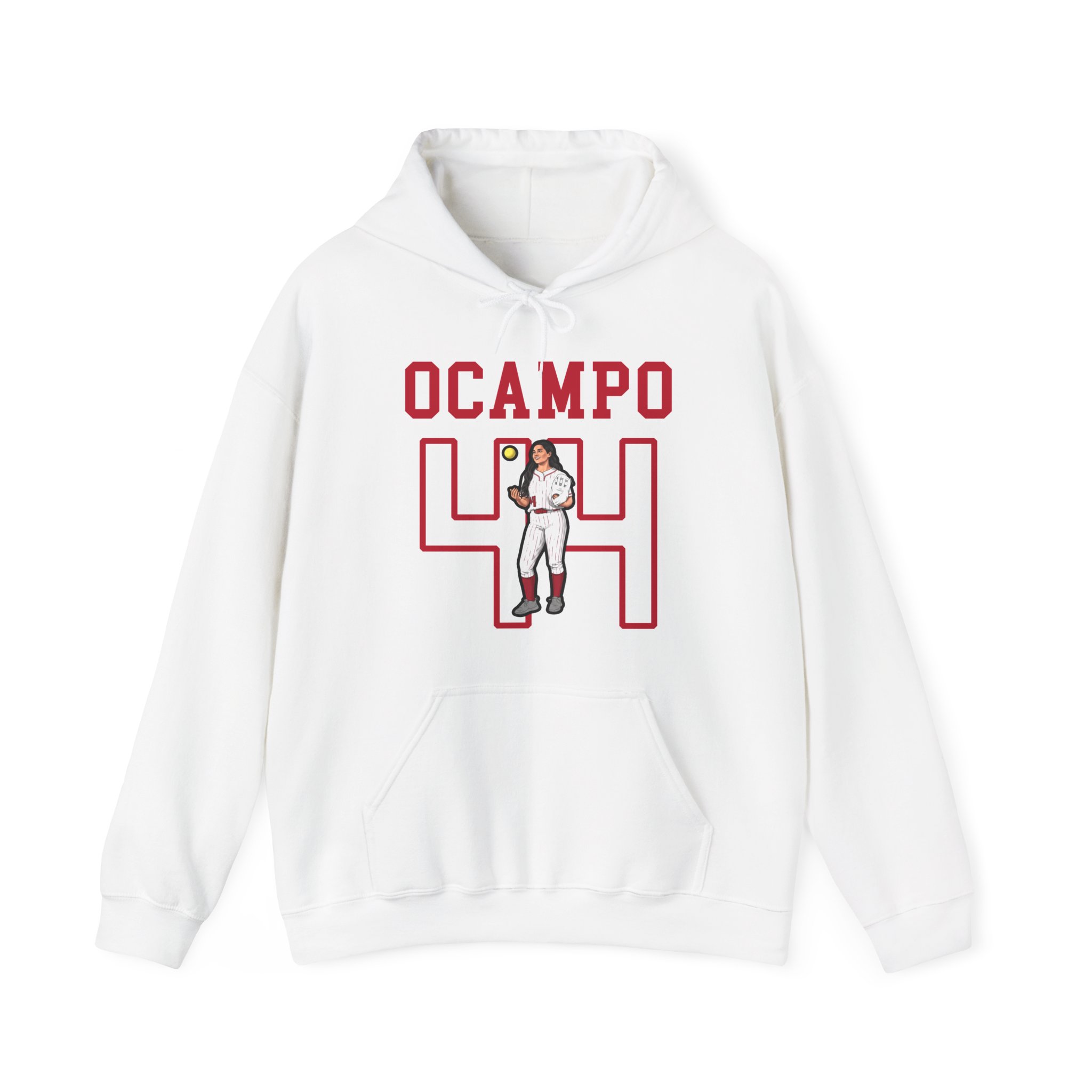Hoodie — character_shirsey in White