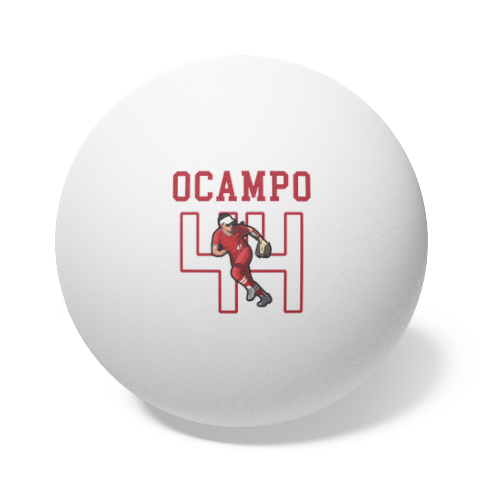Ping Pong Balls, 6 pcs — character_shirsey in White