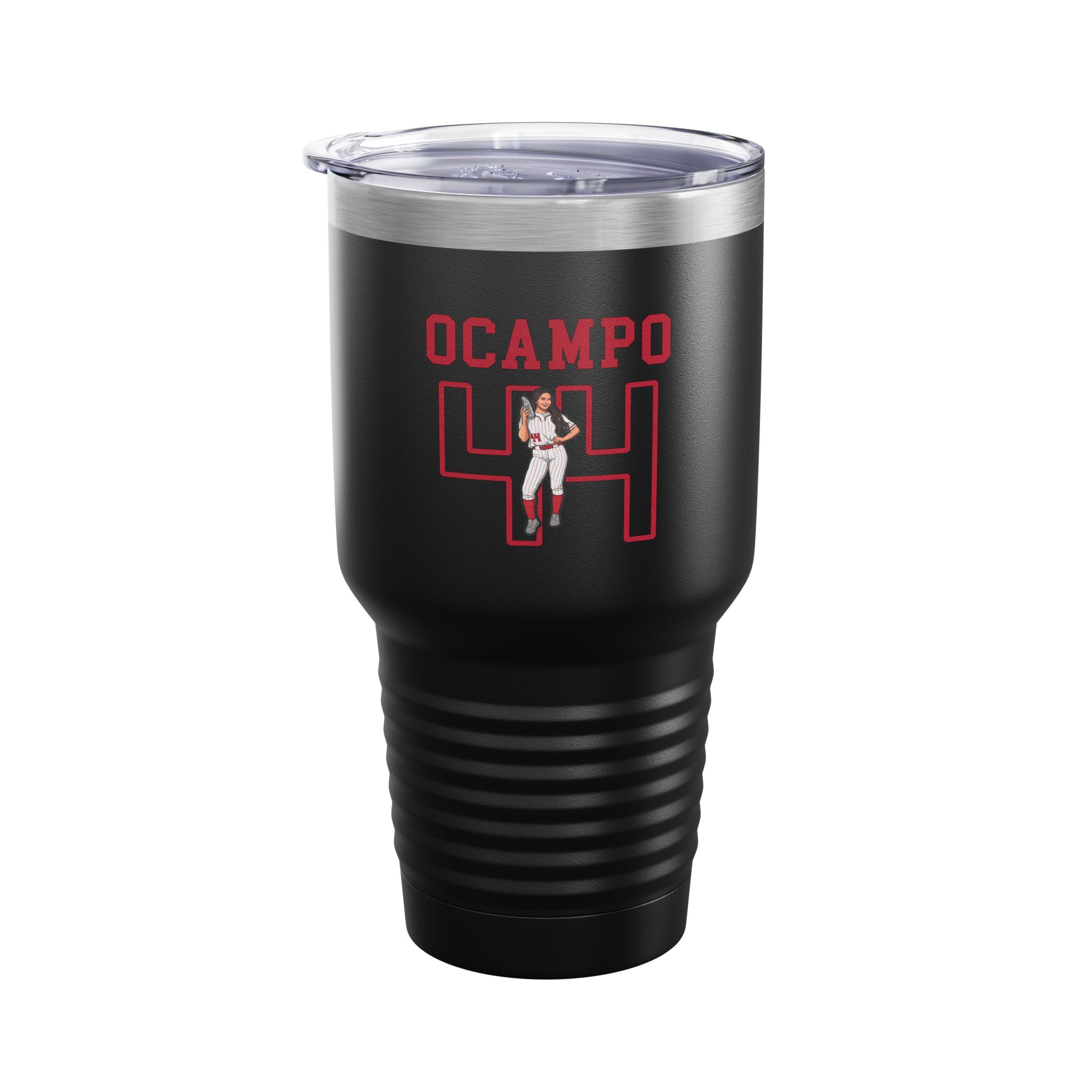 30oz Tumbler — character_shirsey in Black