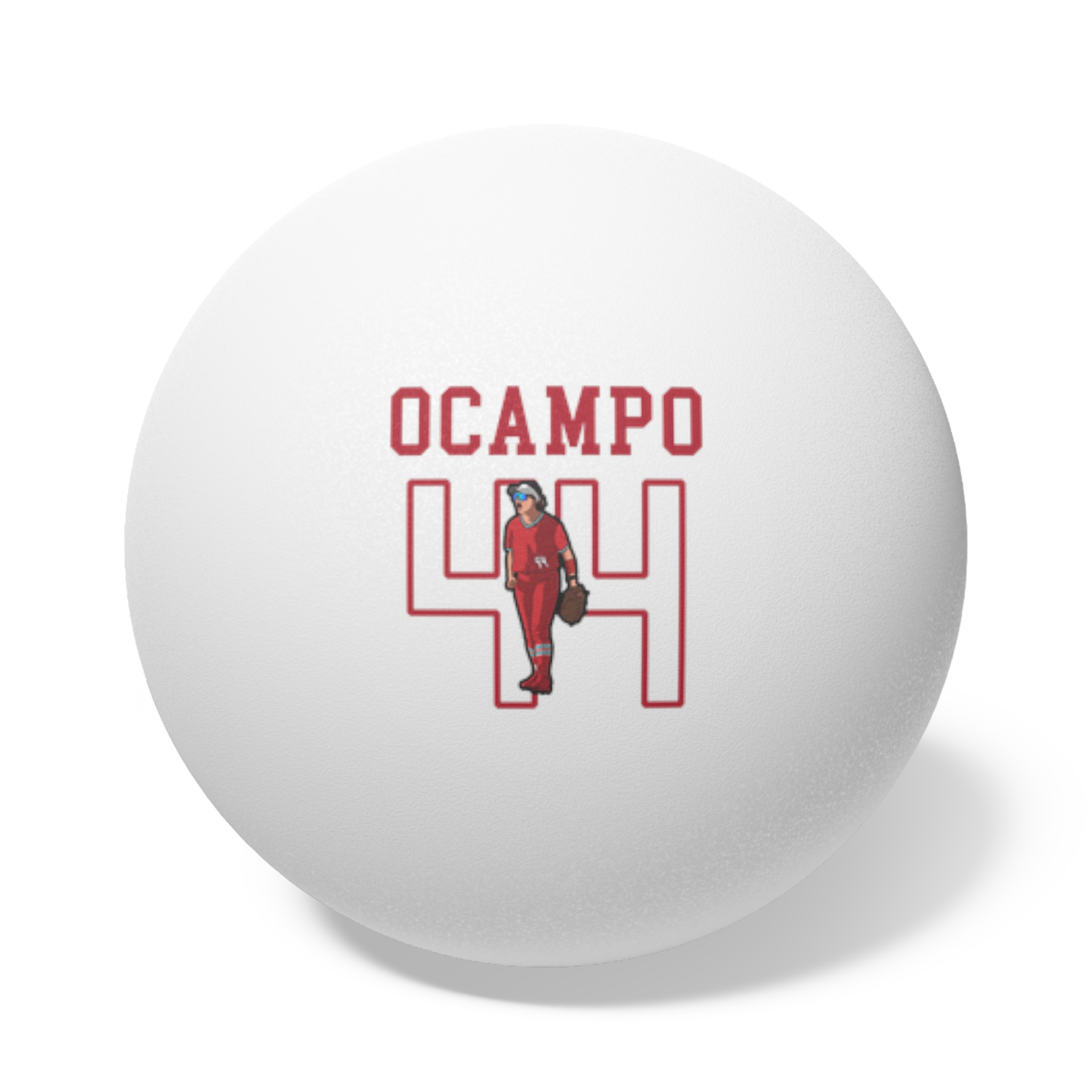 Ping Pong Balls, 6 pcs — character_shirsey in White