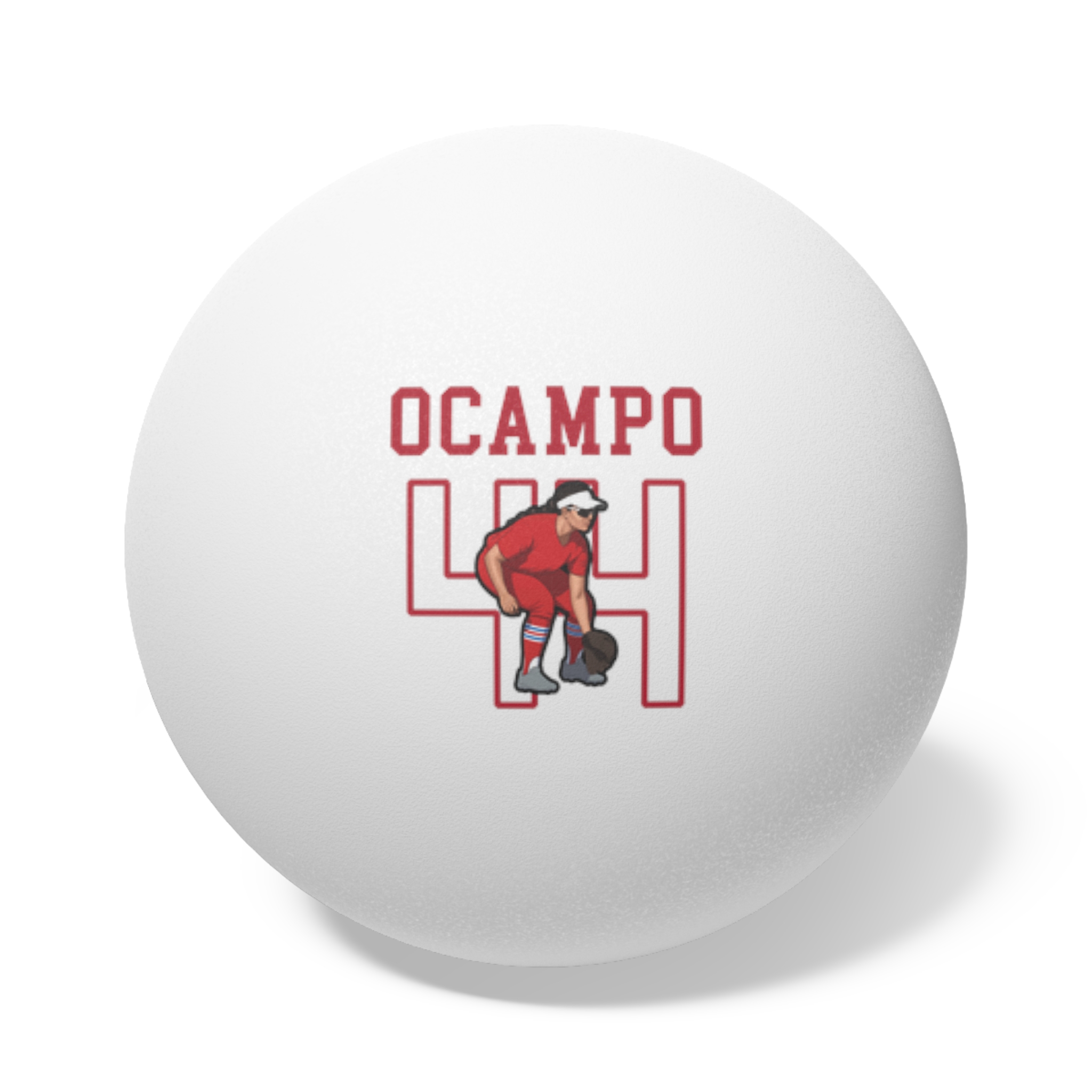Ping Pong Balls, 6 pcs — character_shirsey in White