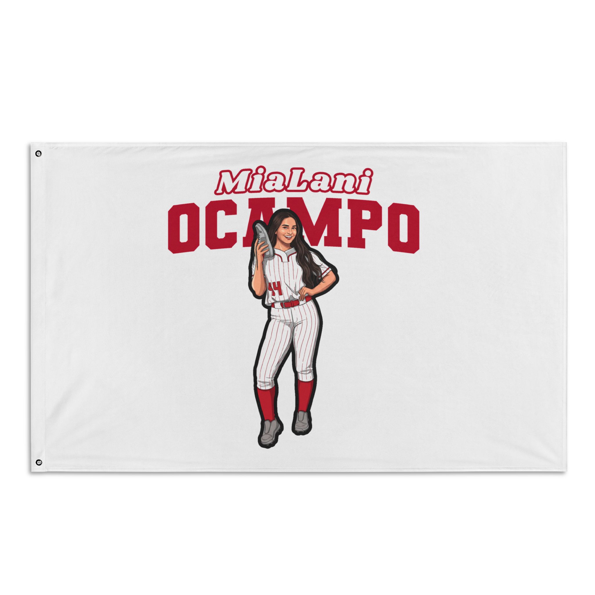 Flag (35 × 56 in) — character_name_arch in Classic
