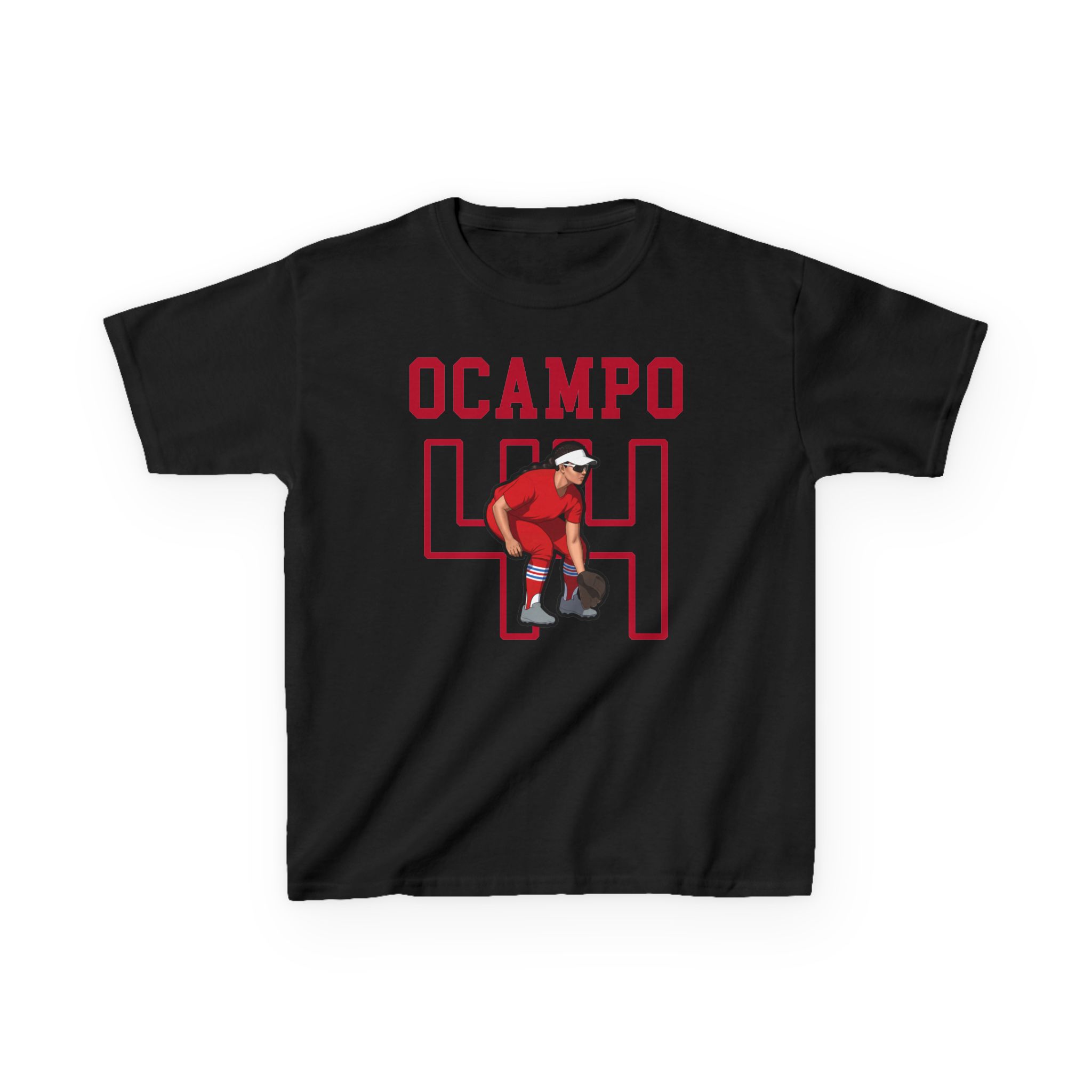 Youth Tee — character_shirsey in Black